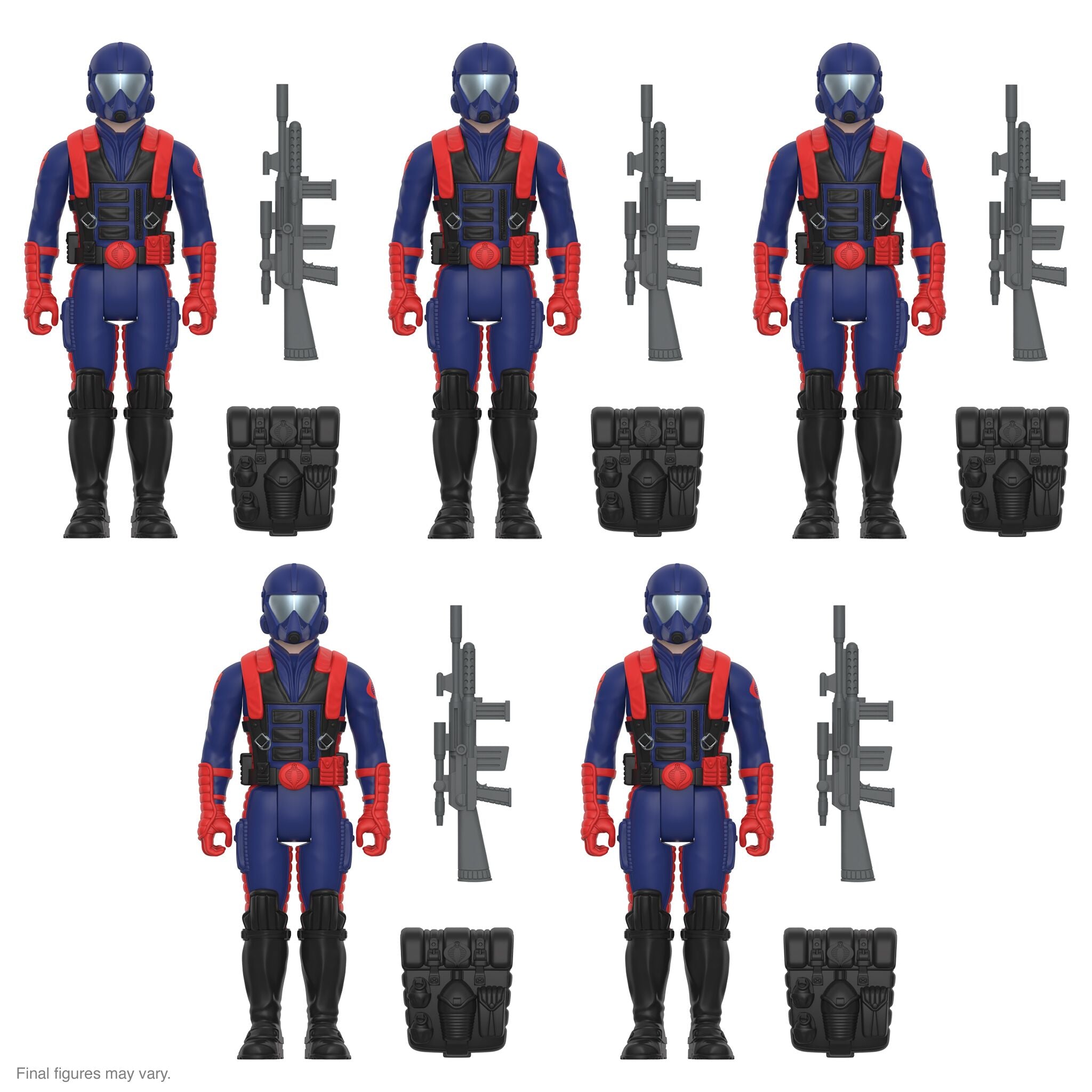 G.I. Joe ReAction Figures Cobra Mothership - 5PK Add-On (Cobra Viper Soldier ReAction)