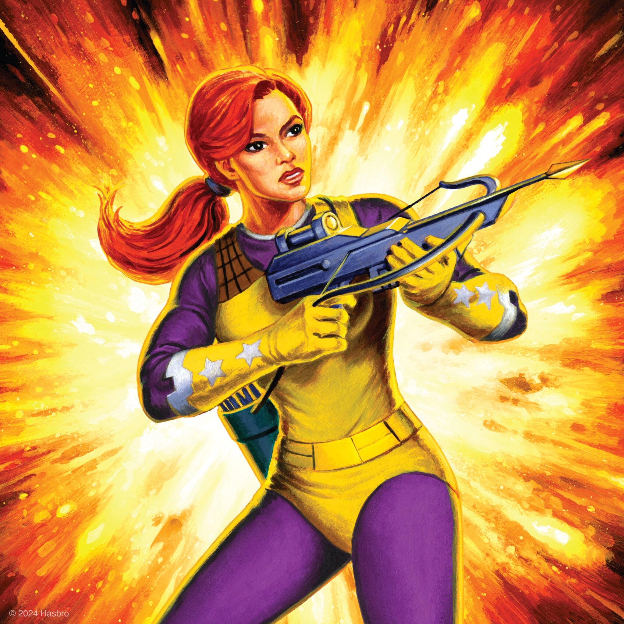 G.I. Joe ReAction Figures - Scarlett (DIC Purple)