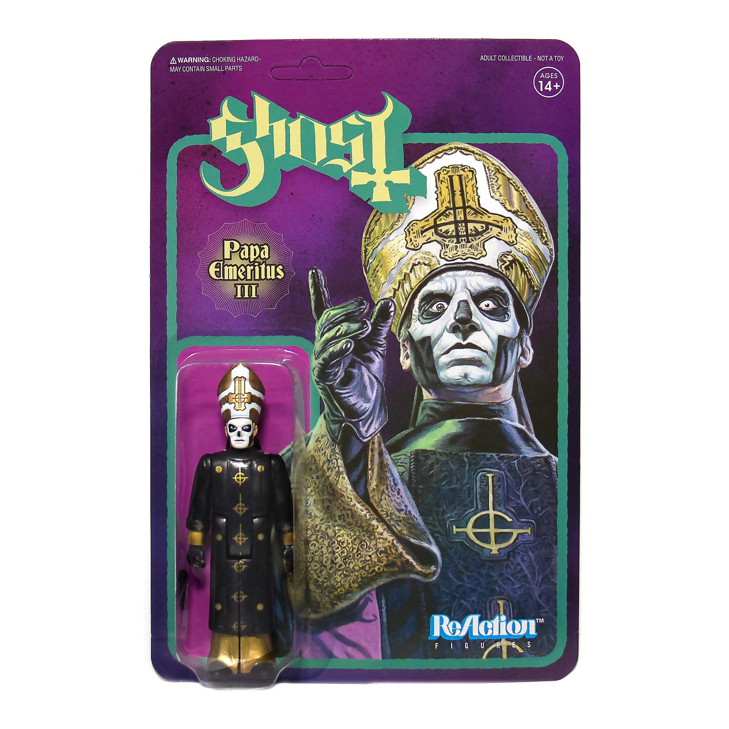 Ghost ReAction Figures - Papa Emeritus III