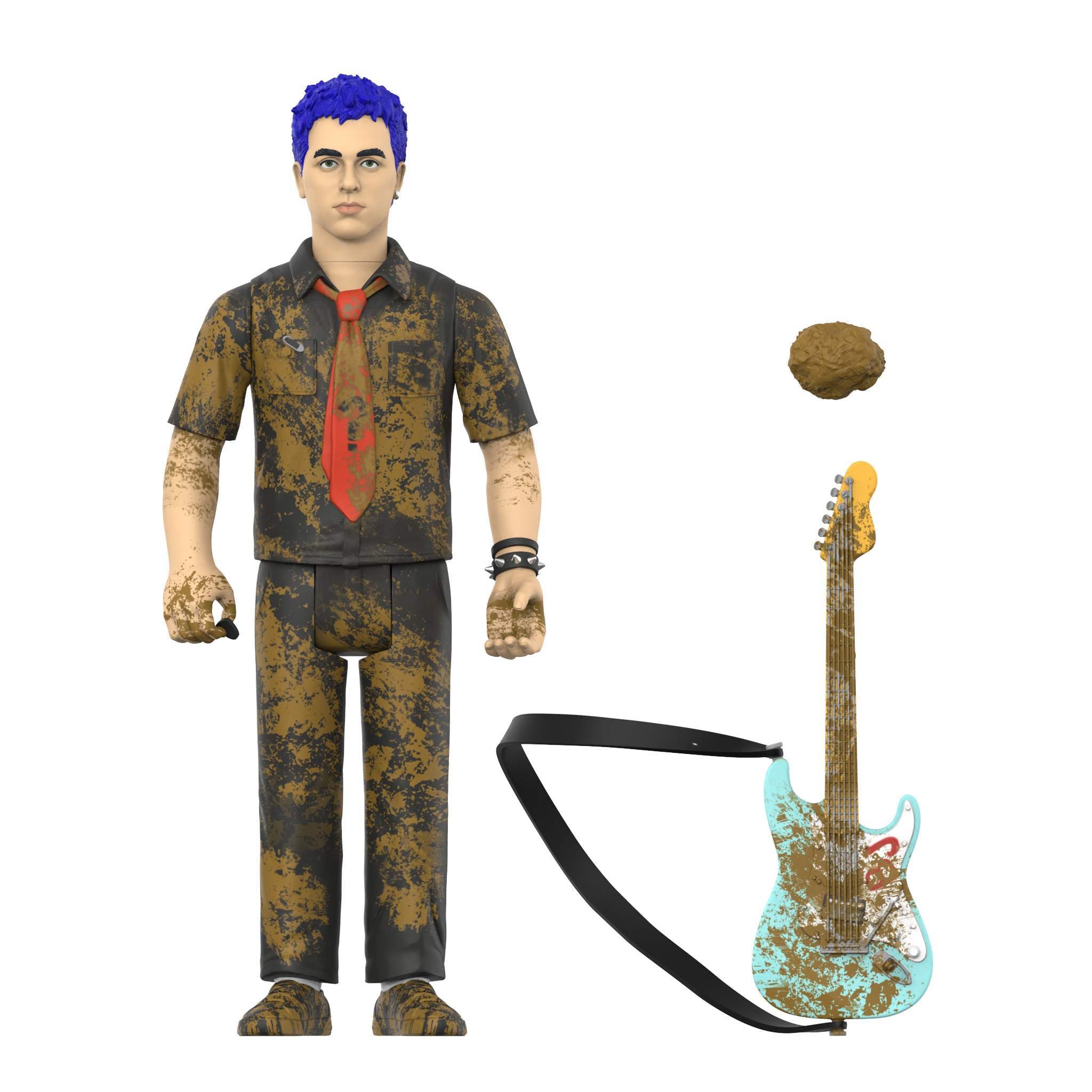 GREEN DAY ReAction Figures Wave 01 (Mud Fight) - Billie Joe Armstrong