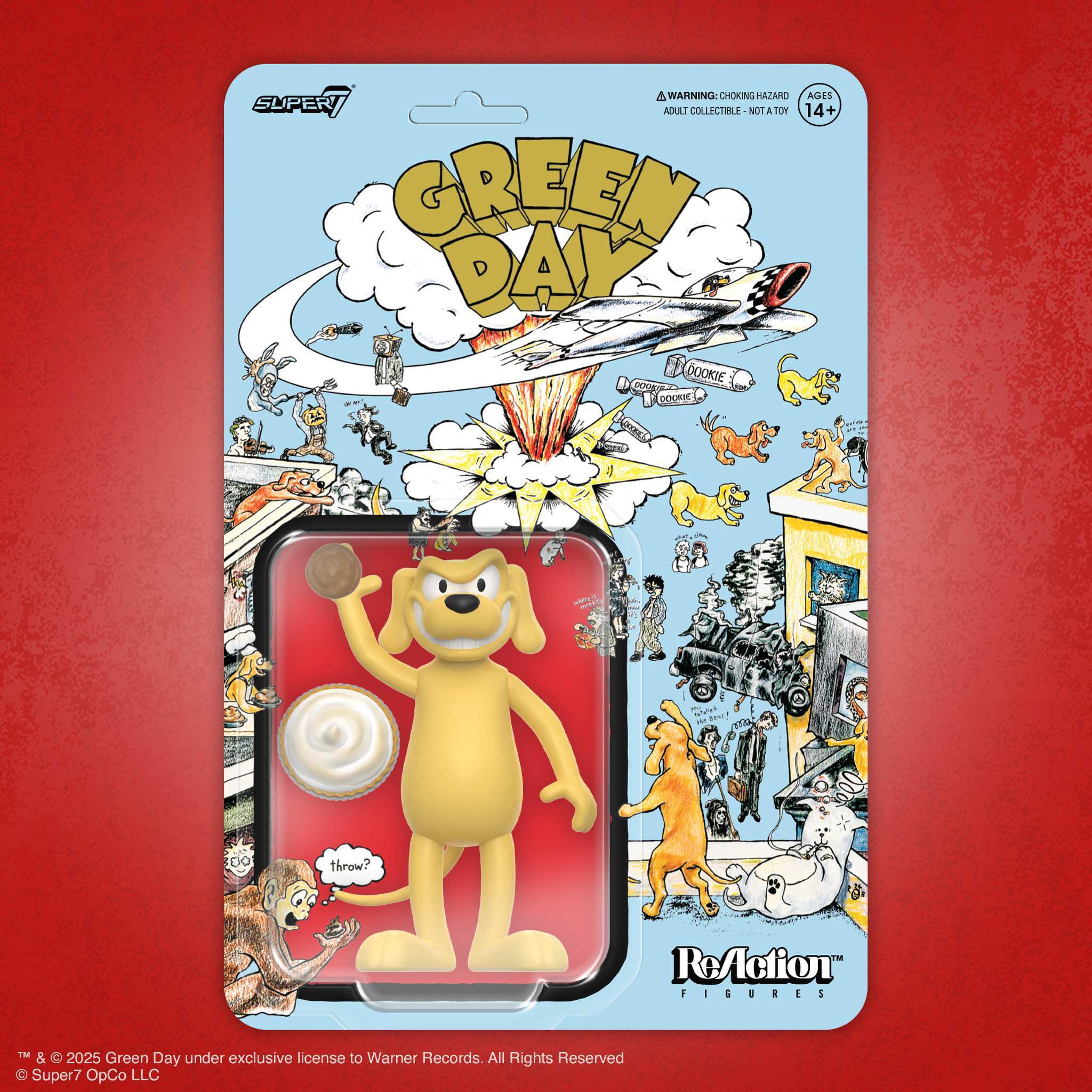 GREEN DAY ReAction Figures - Dookie Dog