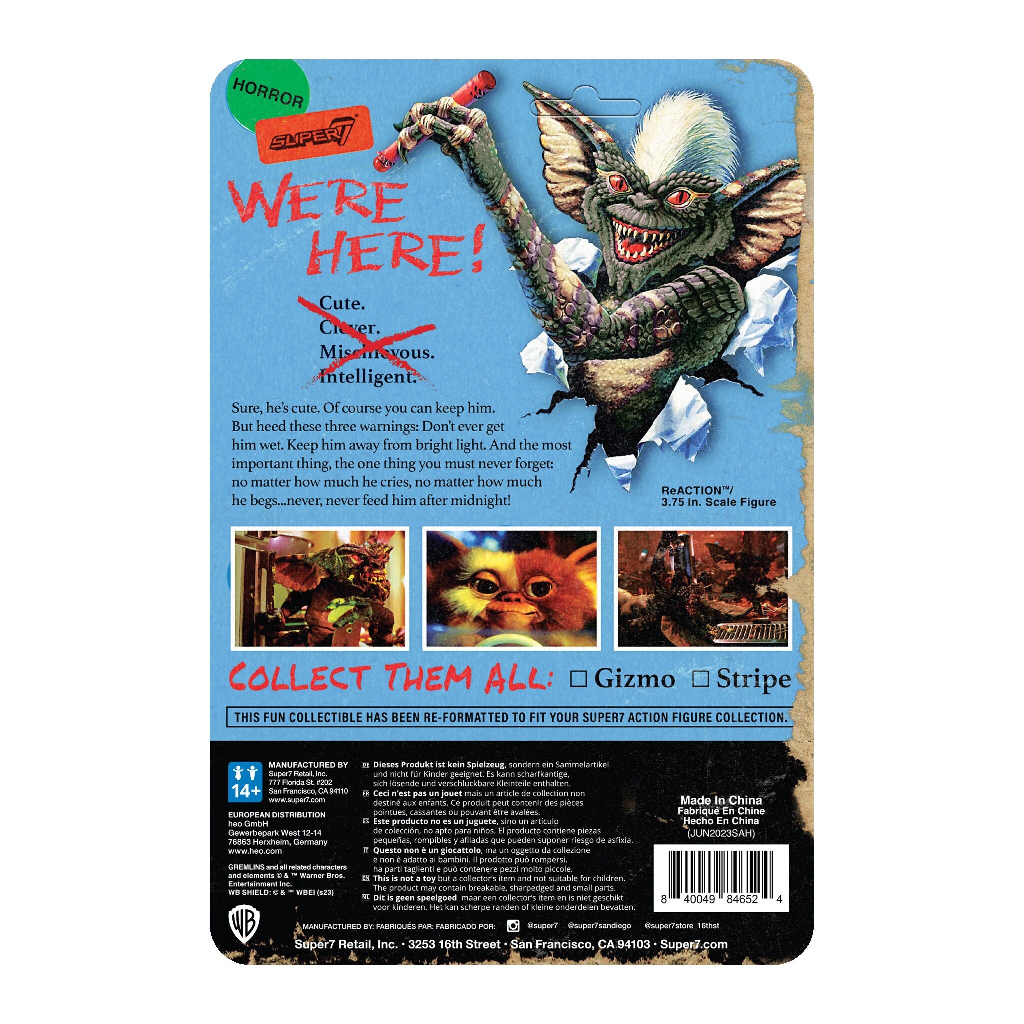 Gremlins ReAction Figures Wave 01 - Gizmo