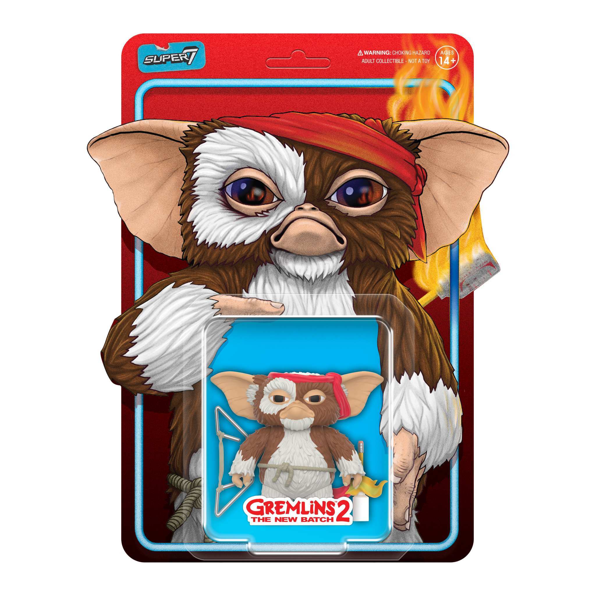 Gremlins ReAction Figures - Gizmo (Battle Ready Character Card)