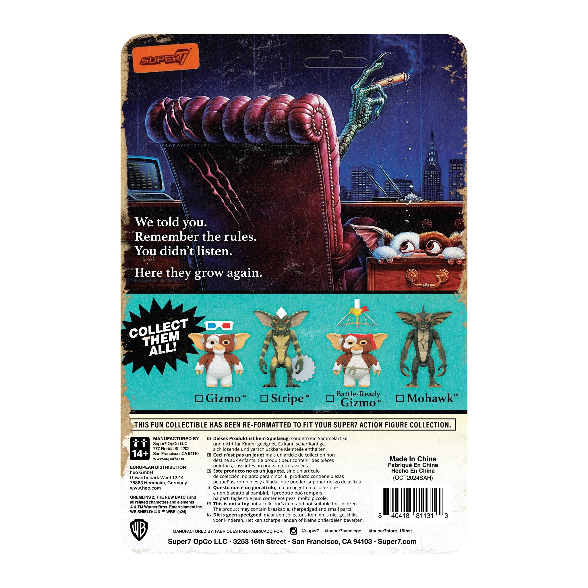 Gremlins ReAction Figures Wave 02 - Mohawk