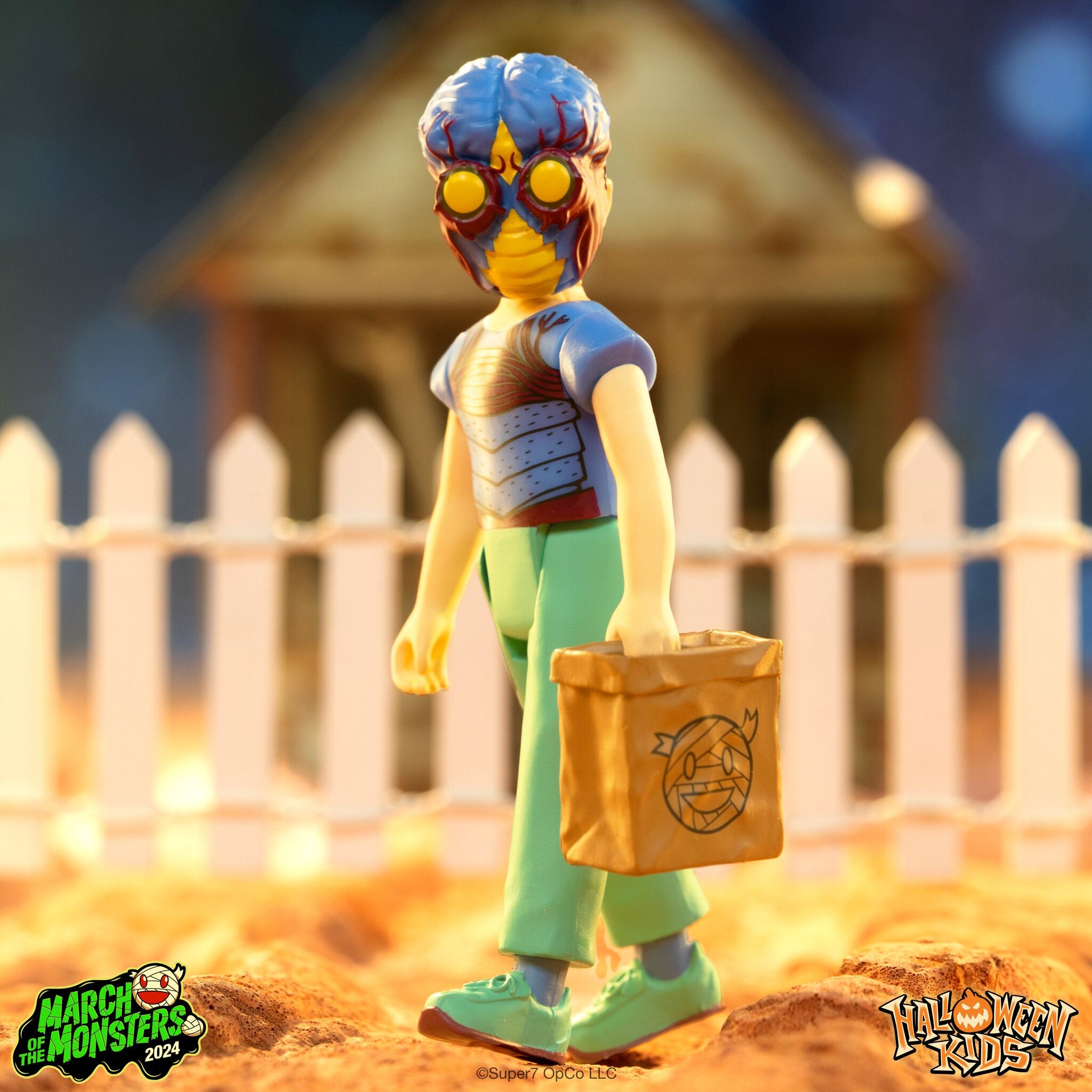 Halloween Kids ReAction Figures - Captain Deadstar Boy & Metaluna Mutant Girl