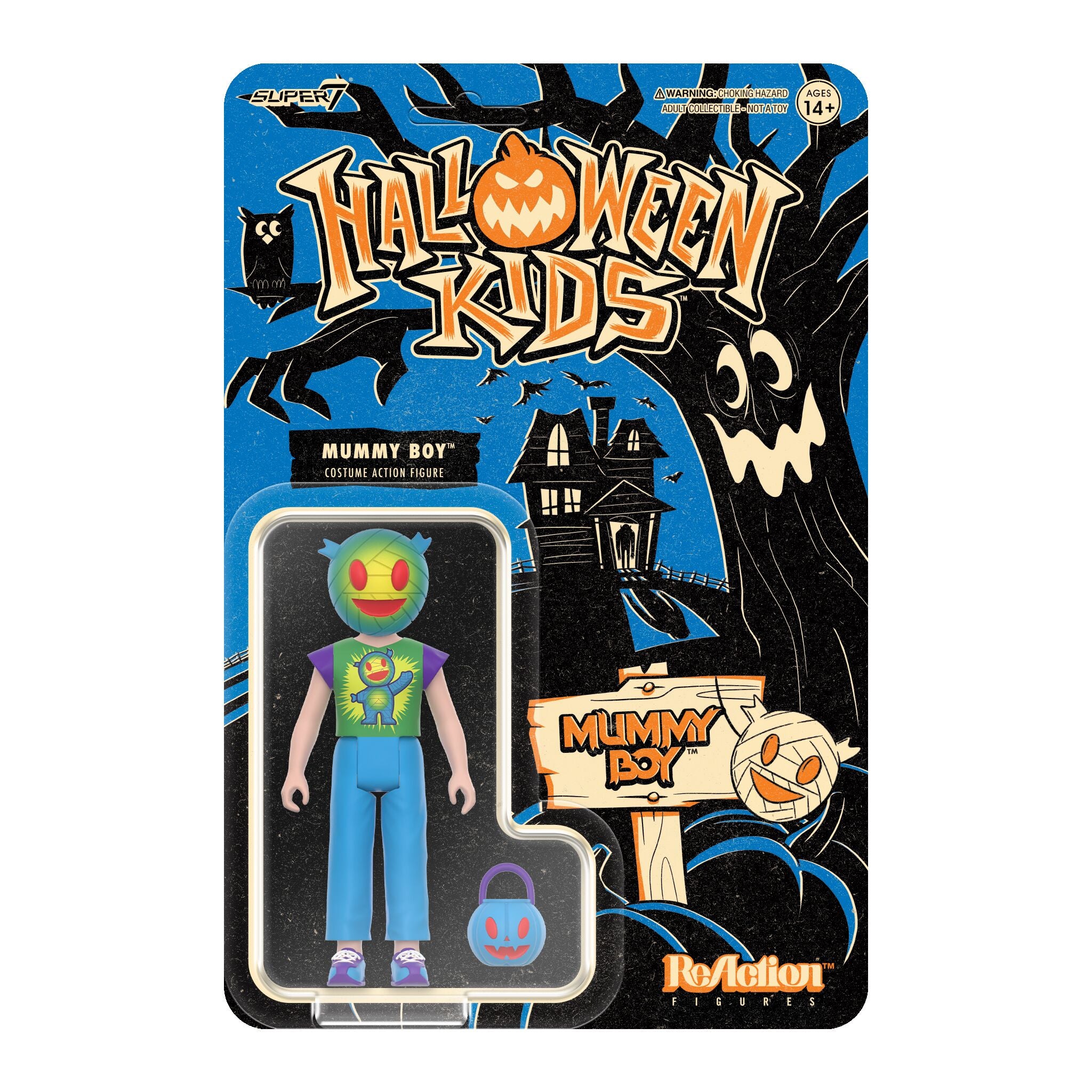 Halloween Kids ReAction - Mummy Boy (Graphic Tee - Super7)