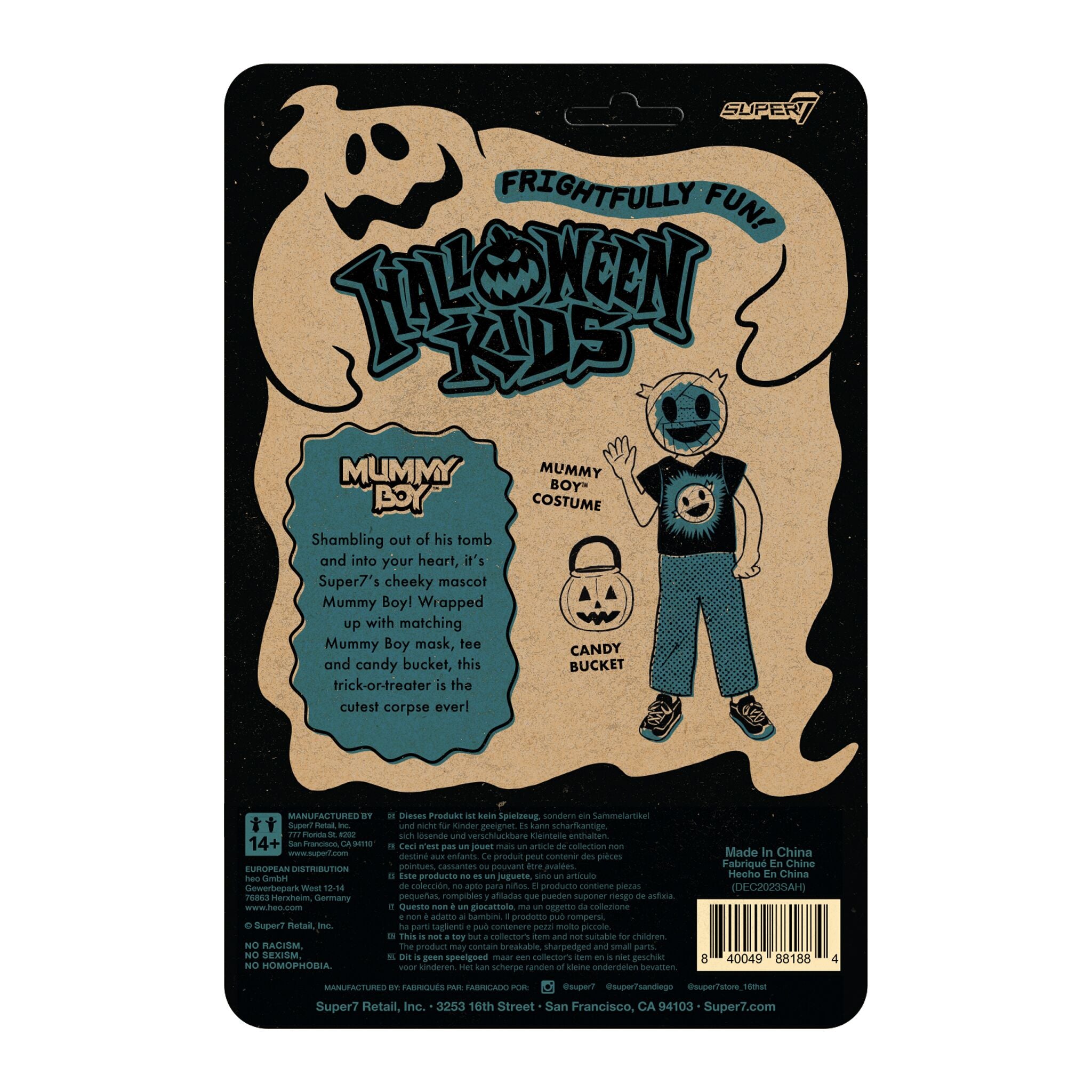 Halloween Kids ReAction - Mummy Boy (Graphic Tee - Super7)
