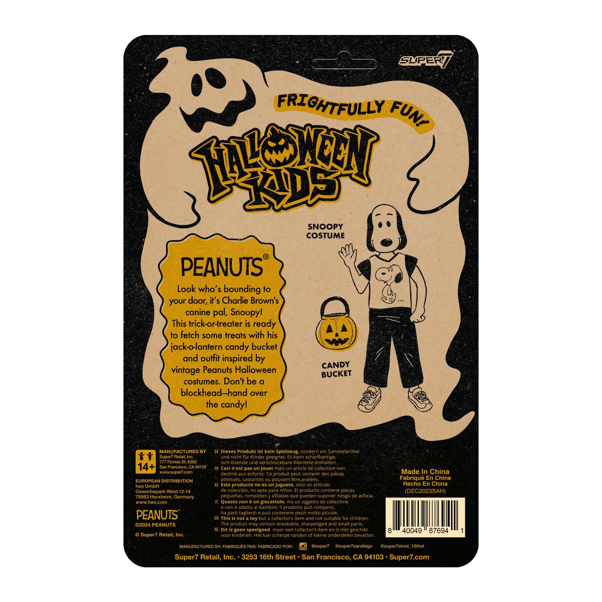 Halloween Kids ReAction - Snoopy Boy (Peanuts)