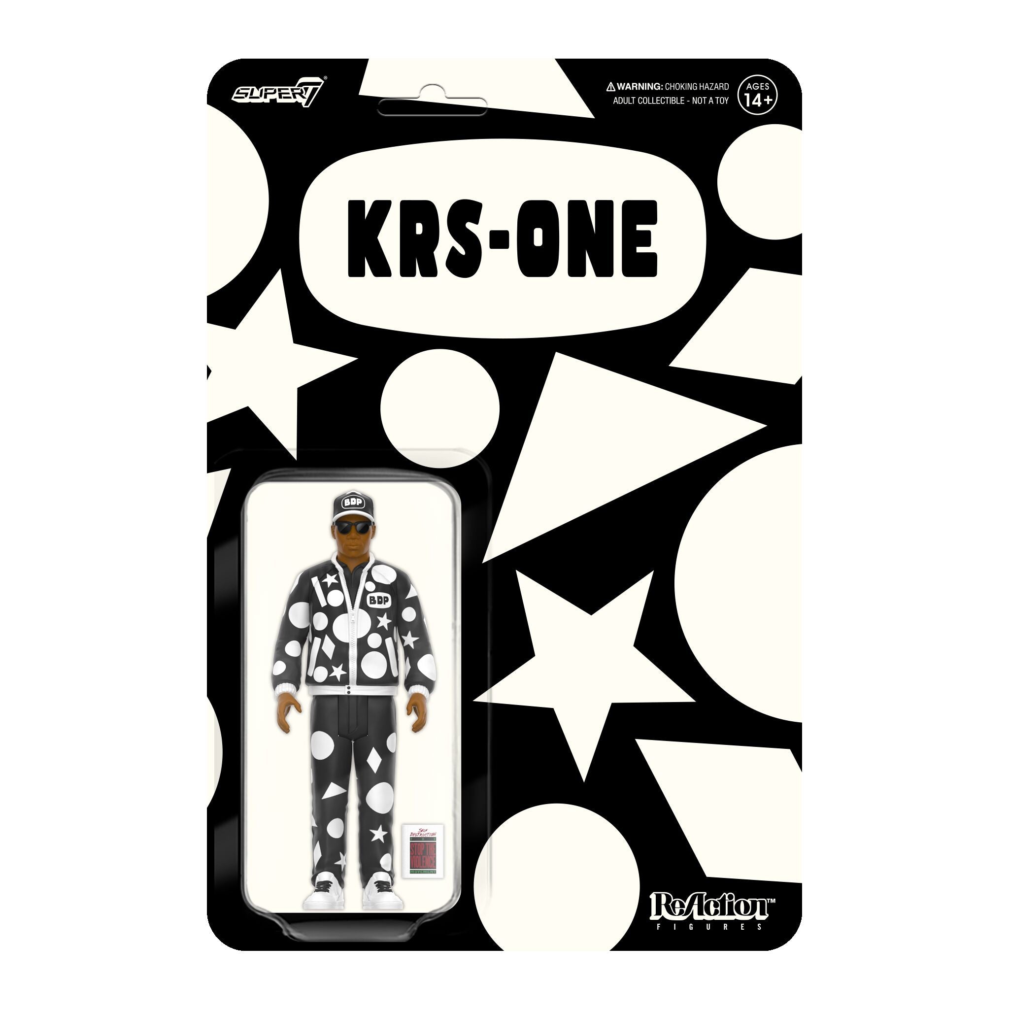 KRS-One ReAction Figures Wave 02 - KRS-1 (Self Destruction)