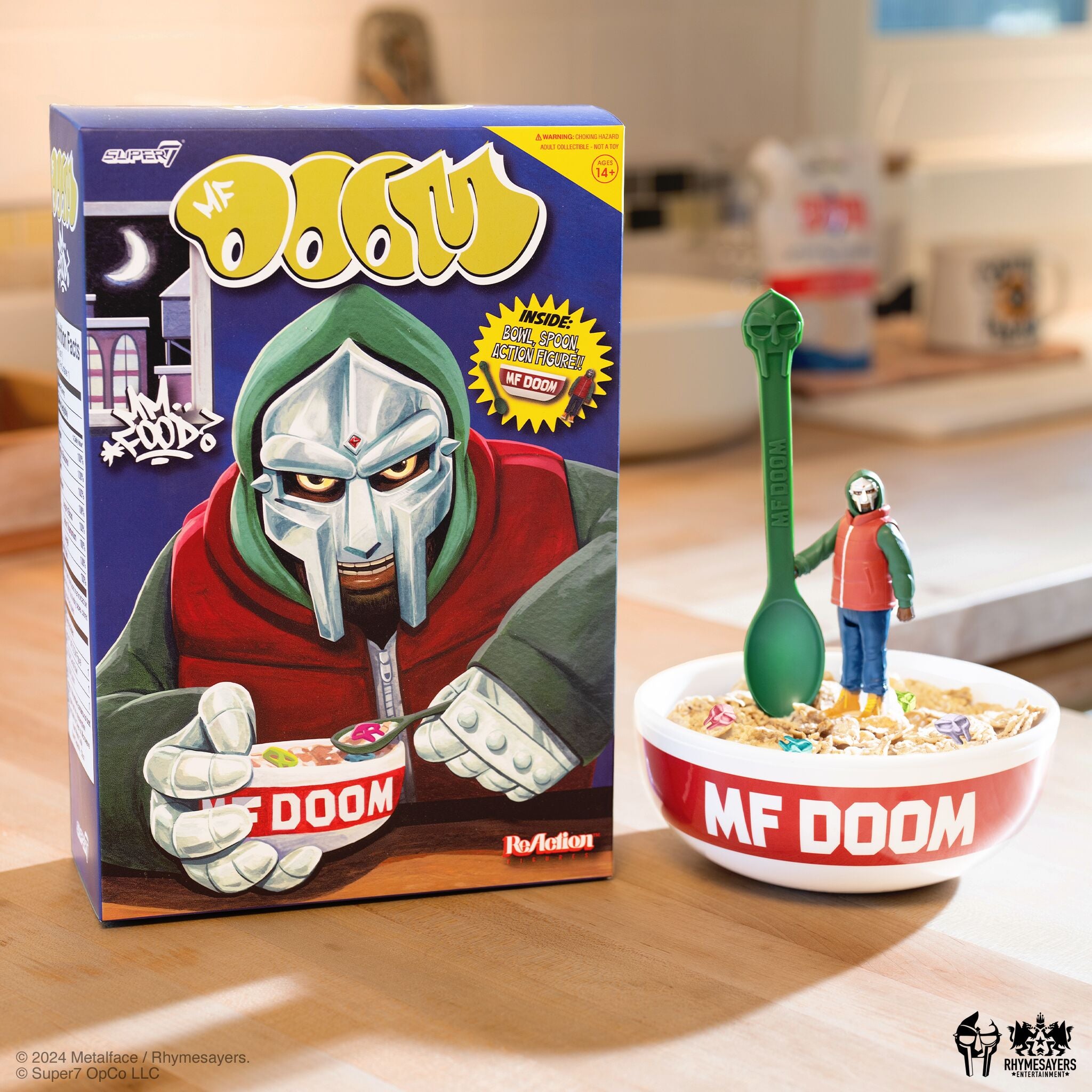 MF DOOM ReAction Figures Wave 02 - MF DOOM (Mm..Food)