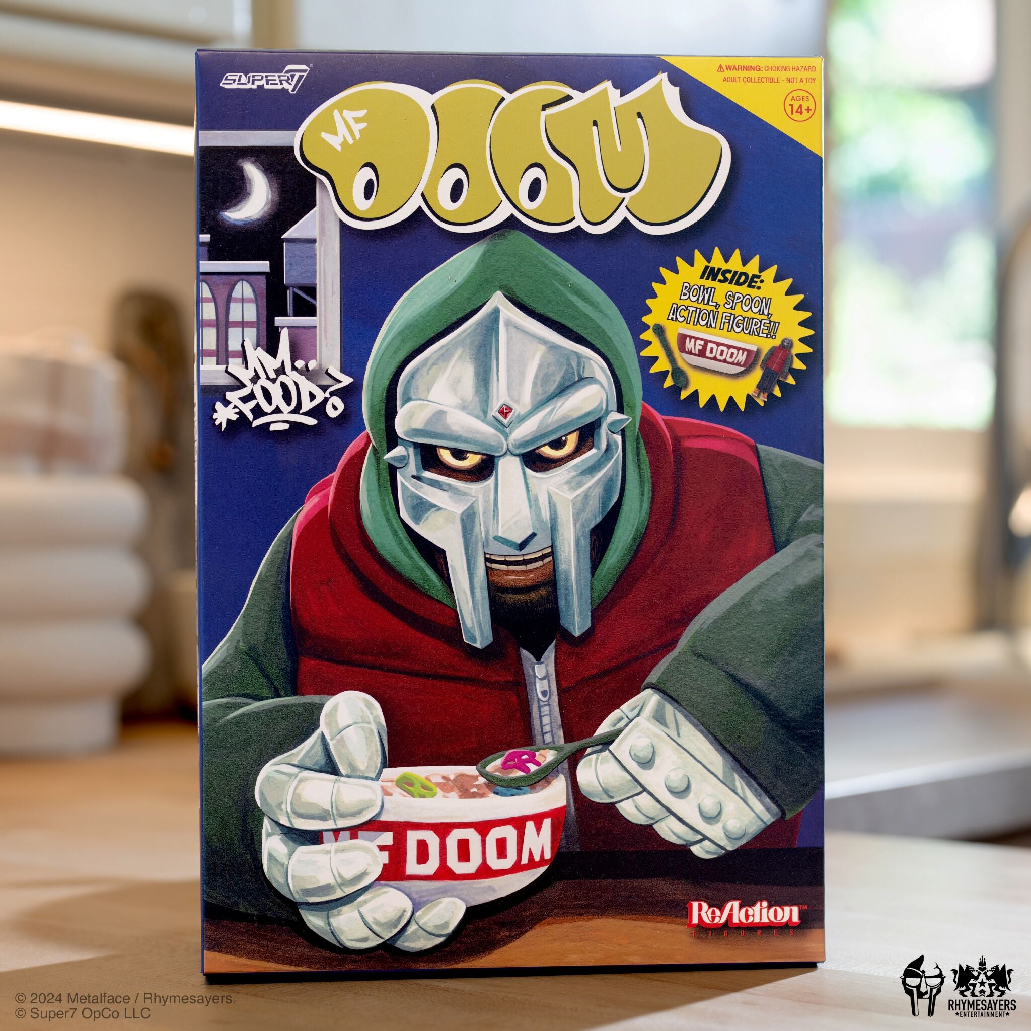 MF DOOM ReAction Figures Wave 02 - MF DOOM (Mm..Food)