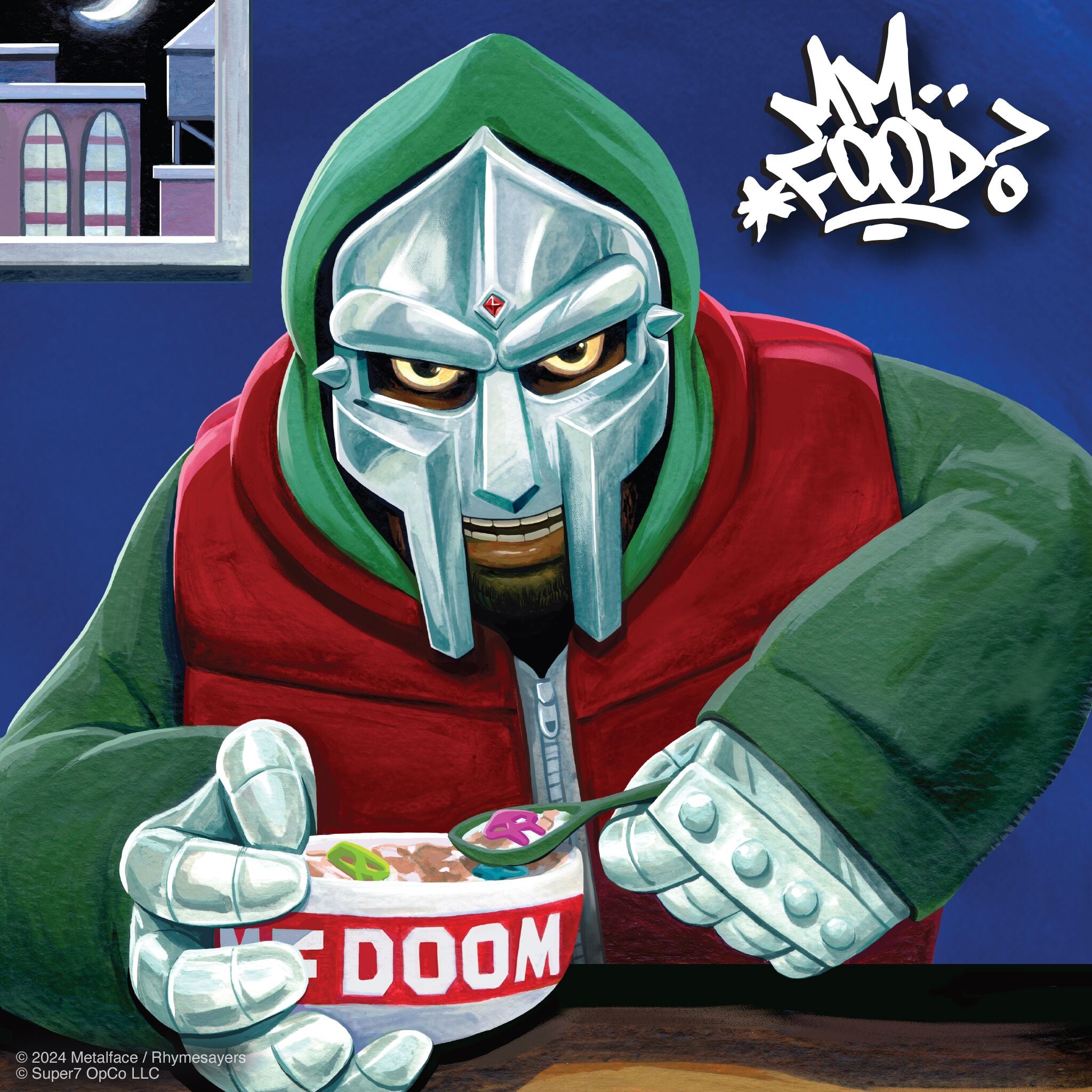 MF DOOM ReAction Figures Wave 02 - MF DOOM (Mm..Food)
