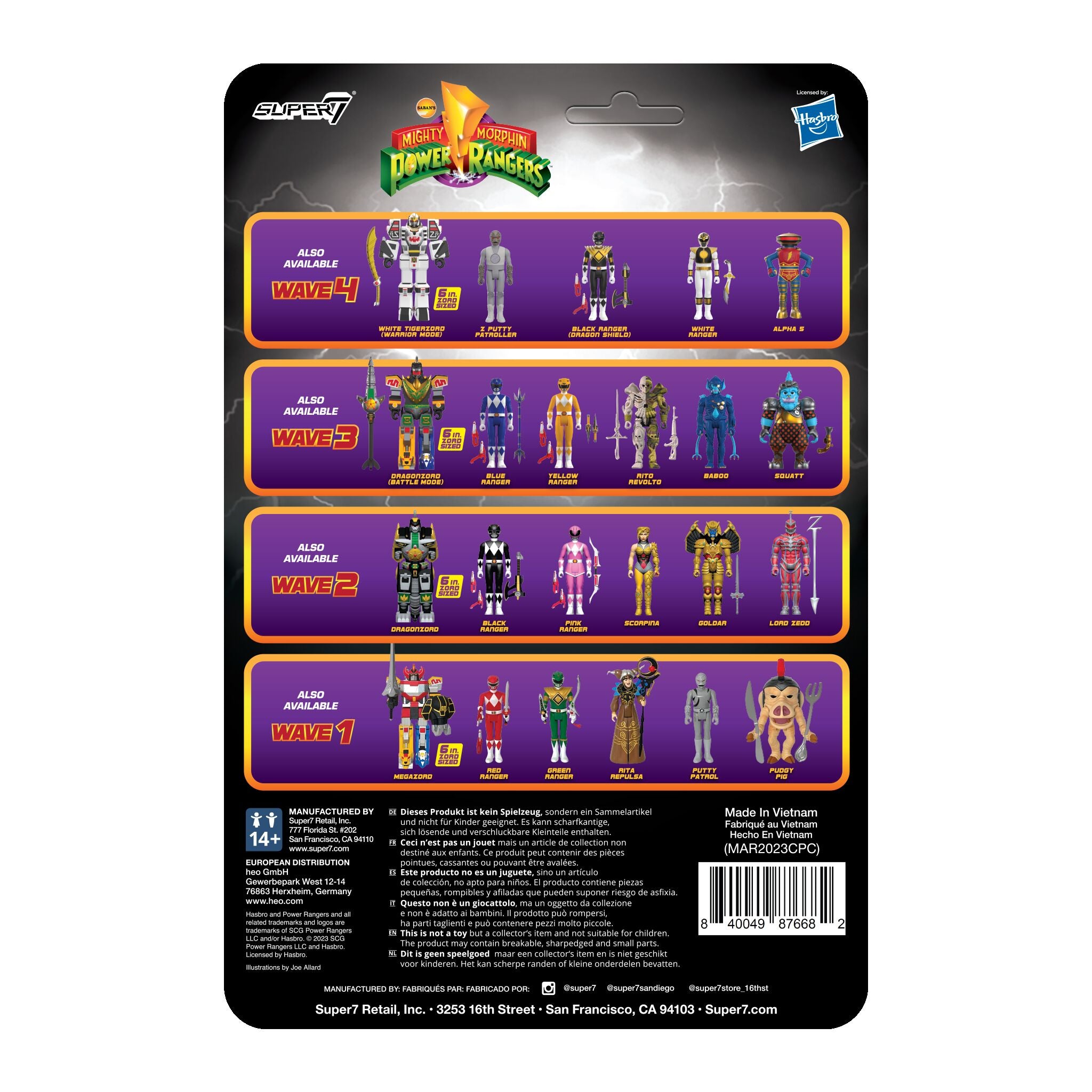 Mighty Morphin Power Rangers ReAction Halloween - Megazord (Halloween)