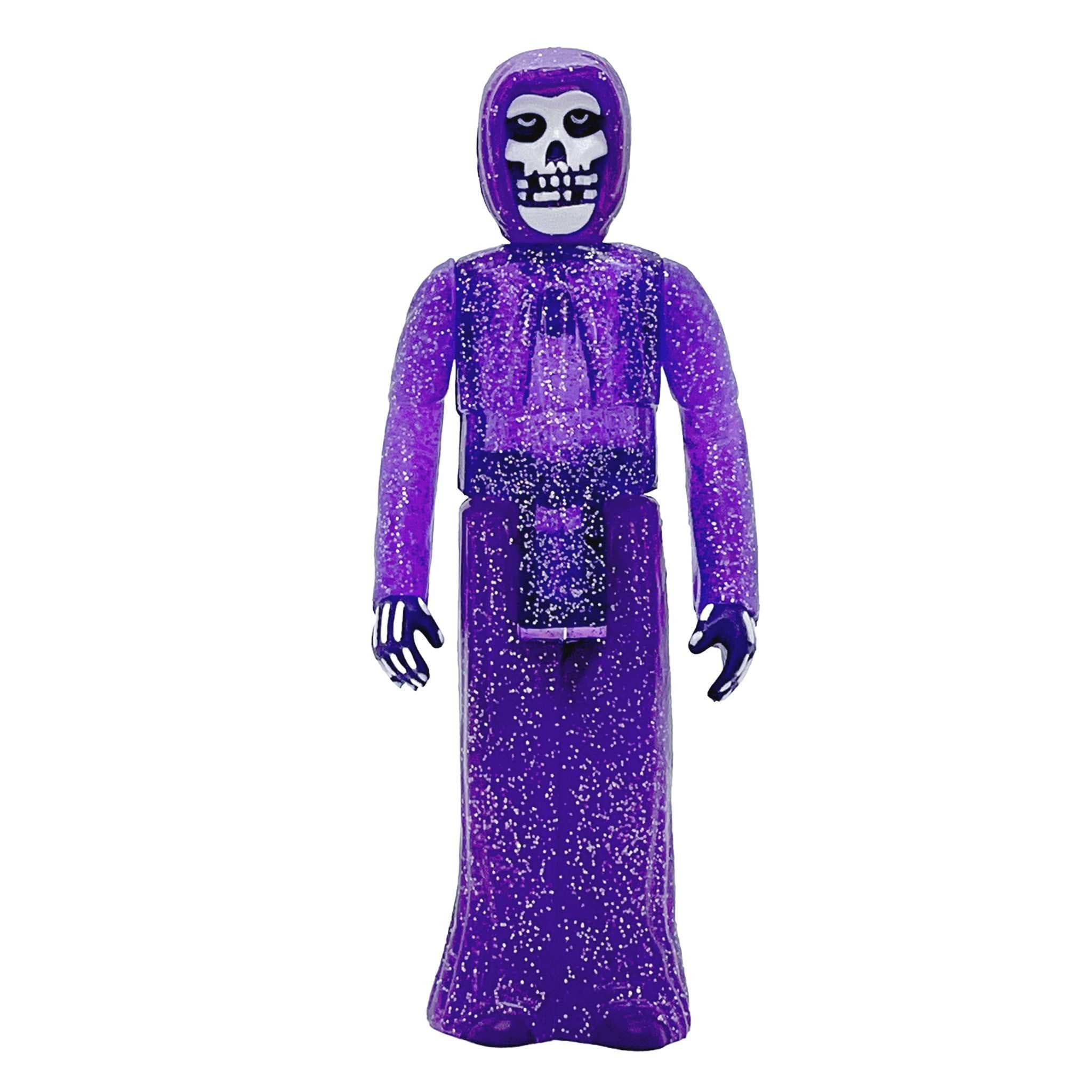 Misfits ReAction Figures - Fiend Clear Purple Glitter (w/CHASE)