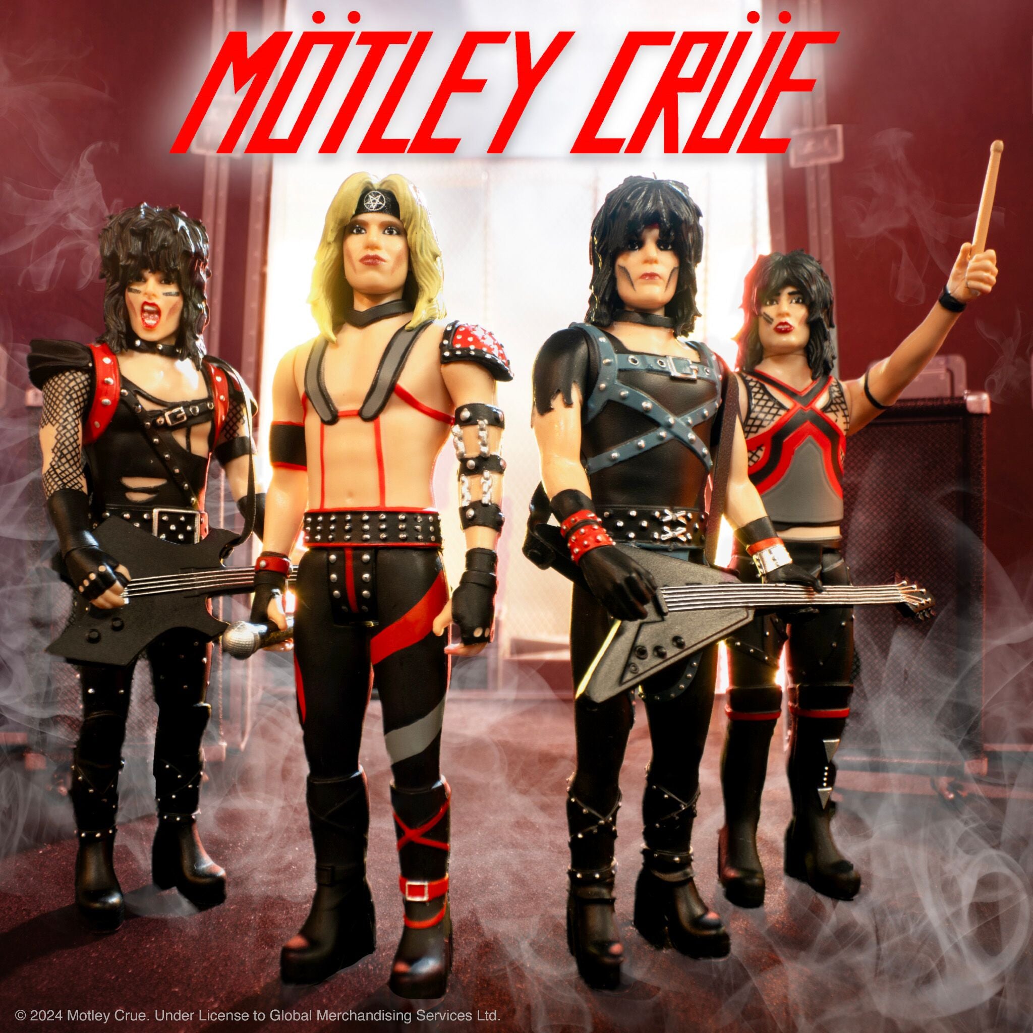 Motley Crue ReAction Figures Wave 01 - Nikki Sixx (Shout At The Devil)