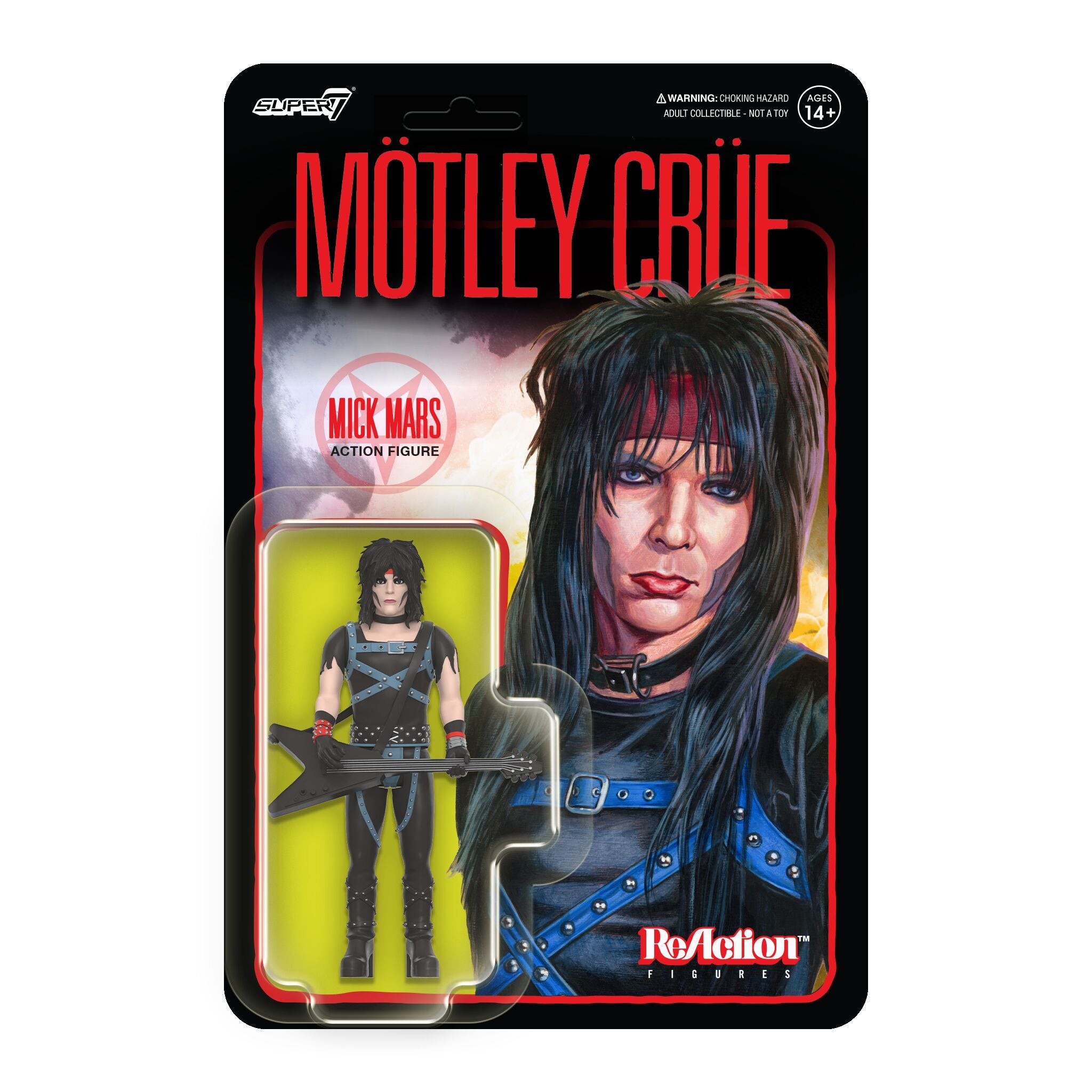 Motley Crue ReAction Figures Wave 01 - Mick Mars (Shout At The Devil)