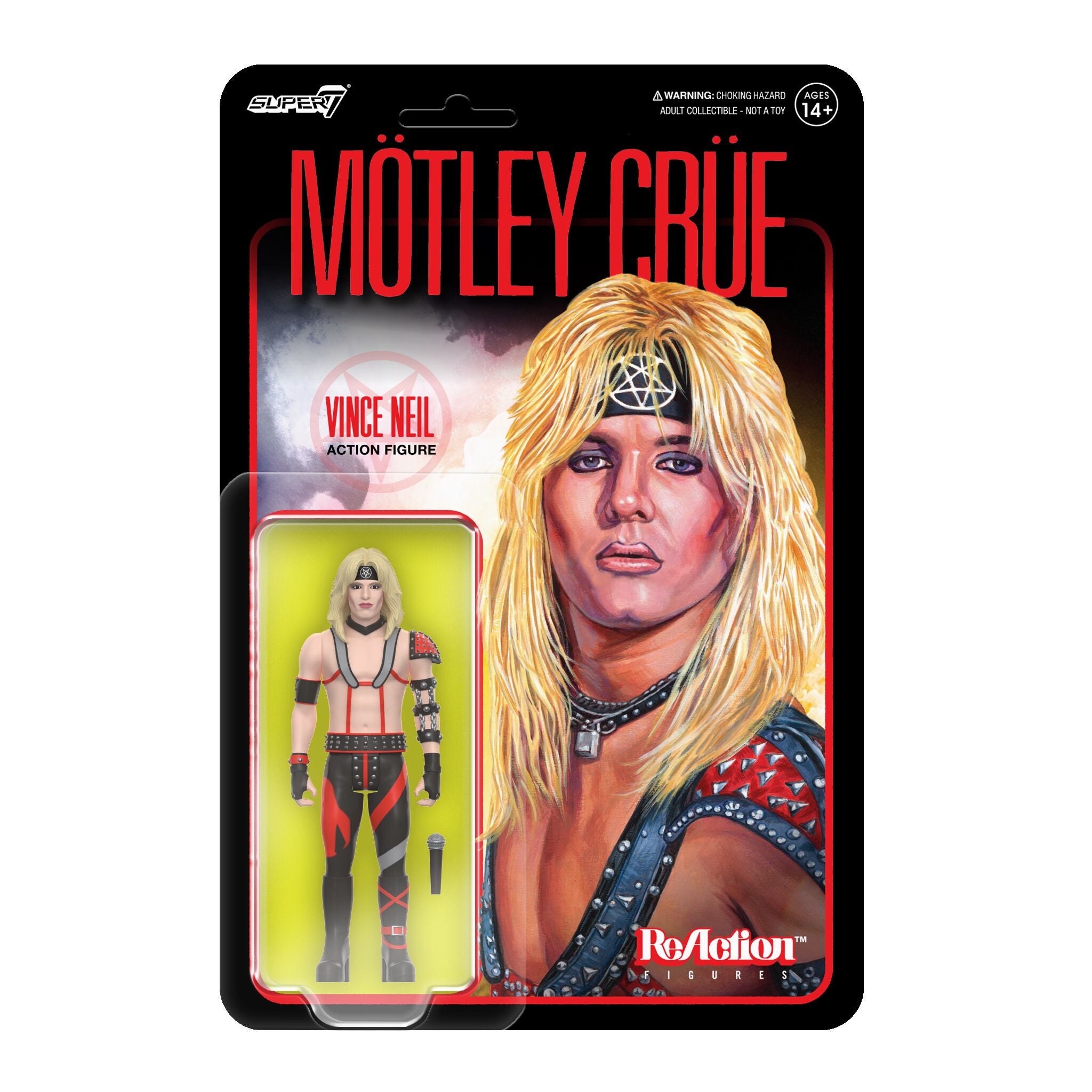 Motley Crue ReAction Figures Wave 01 - Vince Neil (Shout At The Devil)