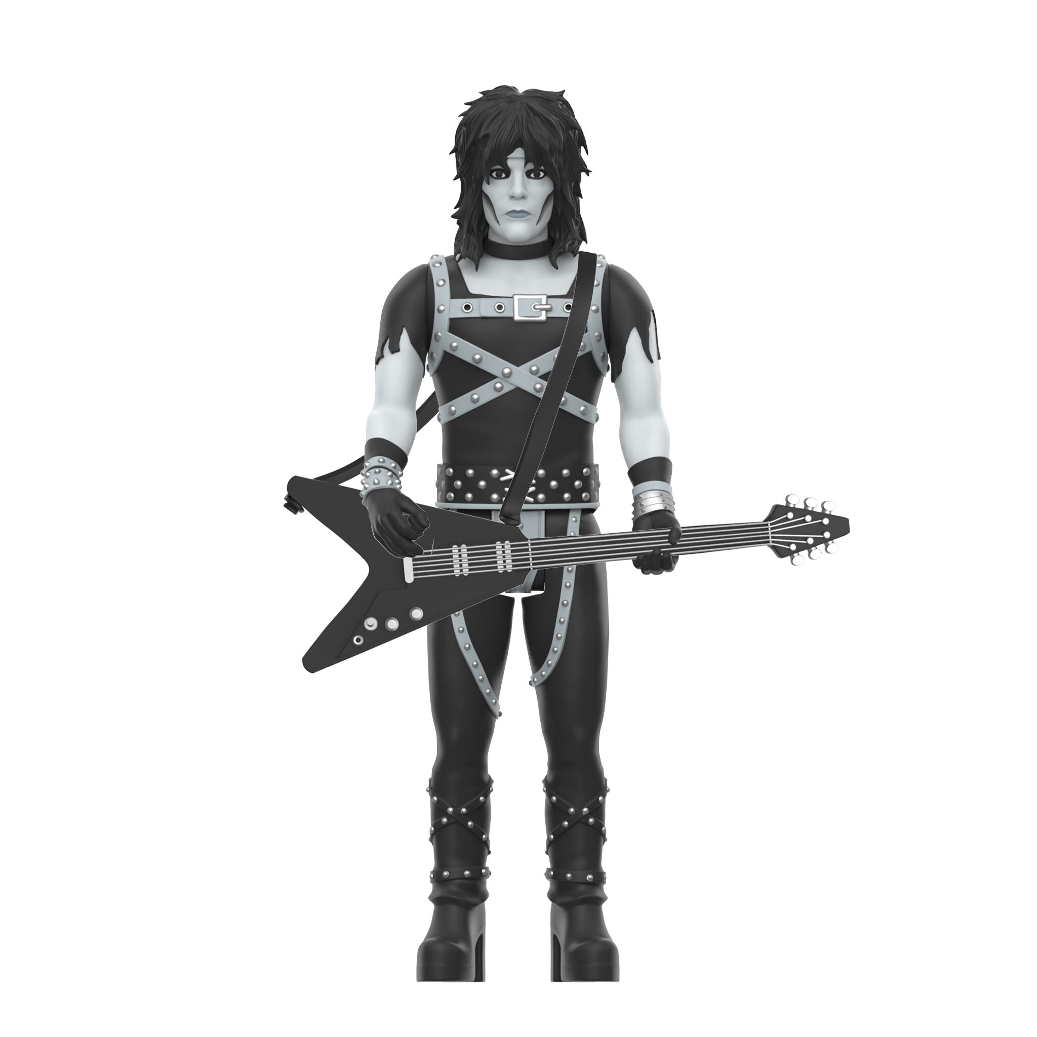 Motley Crue ReAction Figures Wave 02 - Mick Mars (Shout At The Devil - Black & White)