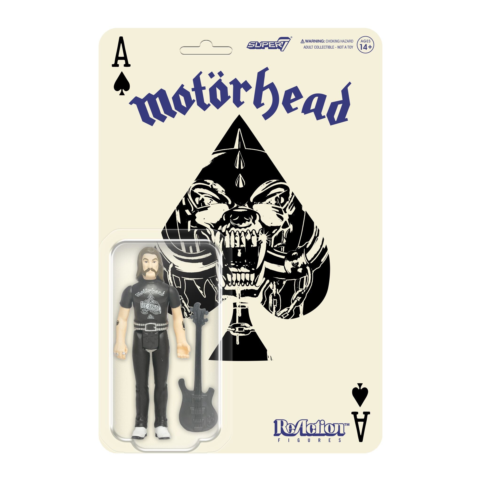 Motorhead ReAction Figures - Lemmy (Ace of Spades)