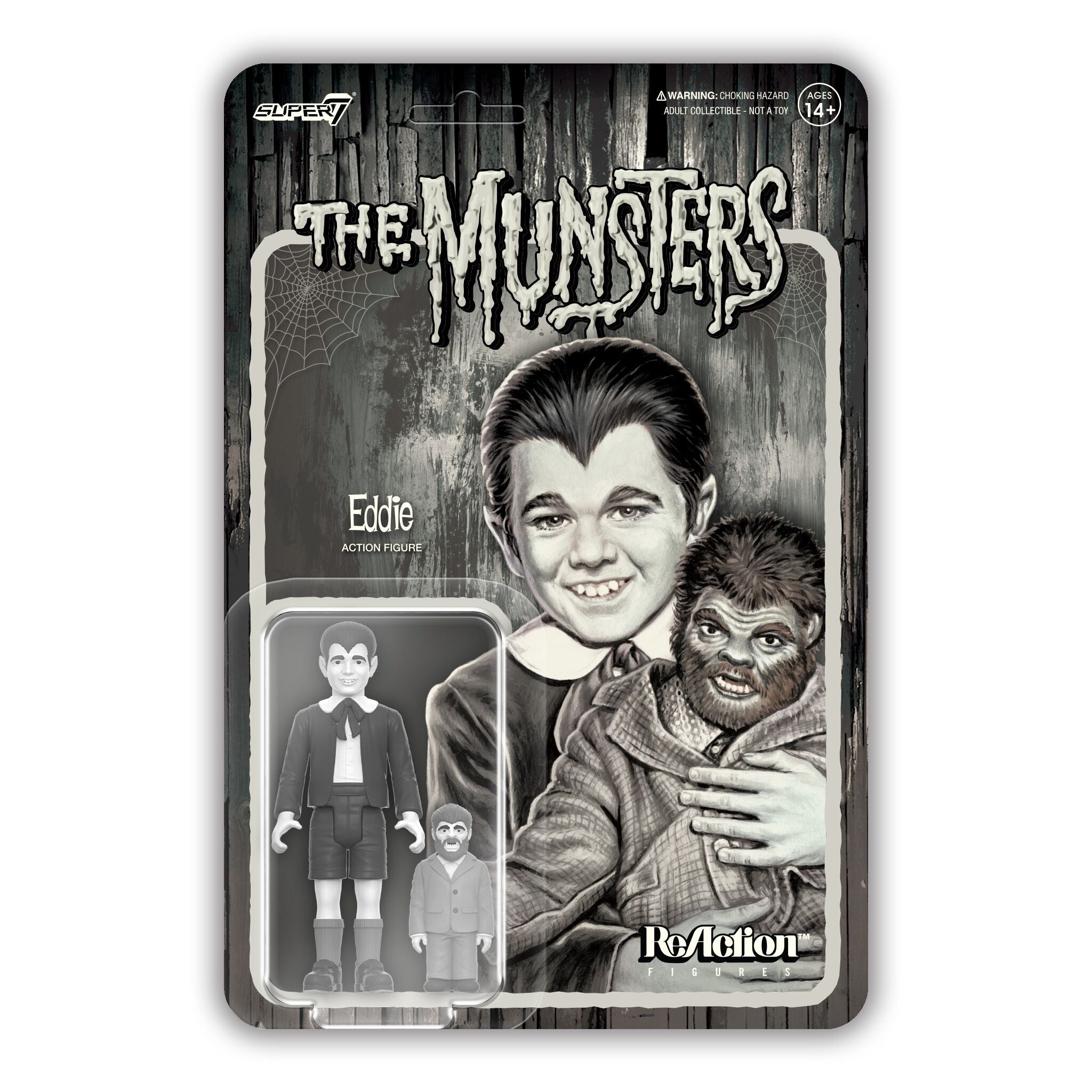 The Munsters ReAction Wave 3 - Eddie Munster (Grayscale)