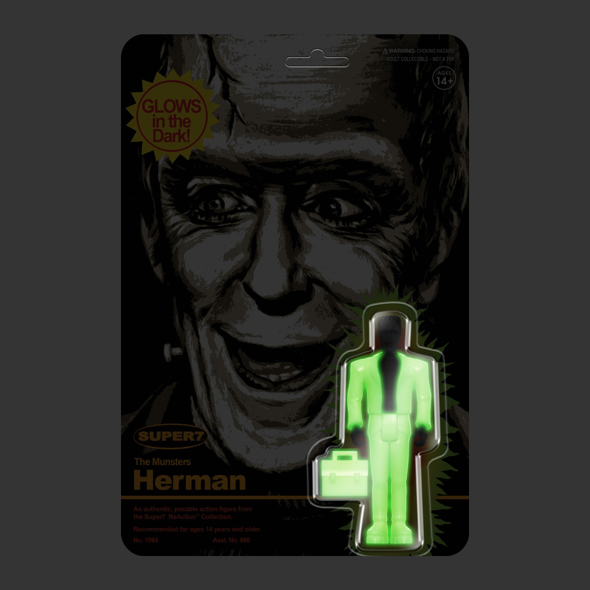 The Munsters ReAction - Herman Munster (Monster Glow)