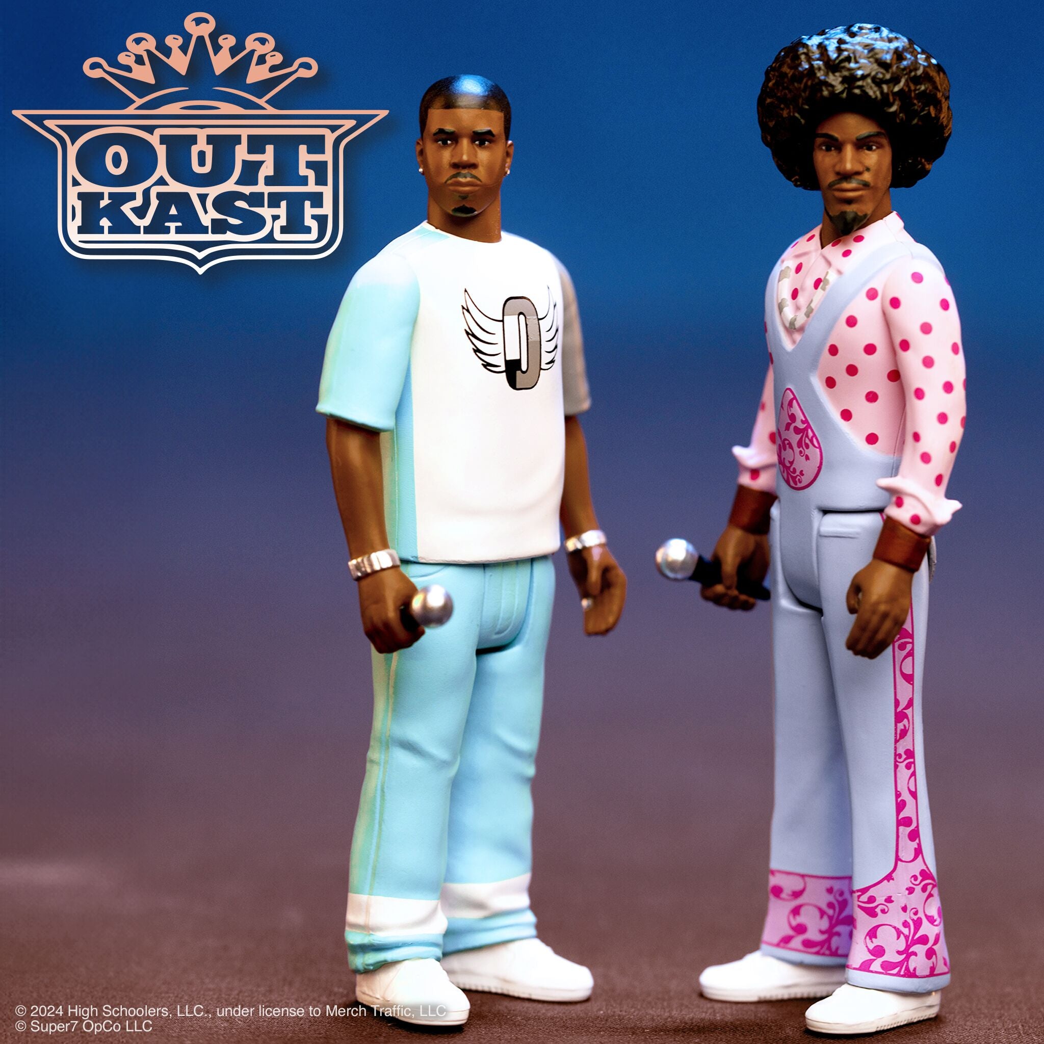 OutKast ReAction Figures Wave 03 - OutKast (Big Boi & Dre Present)