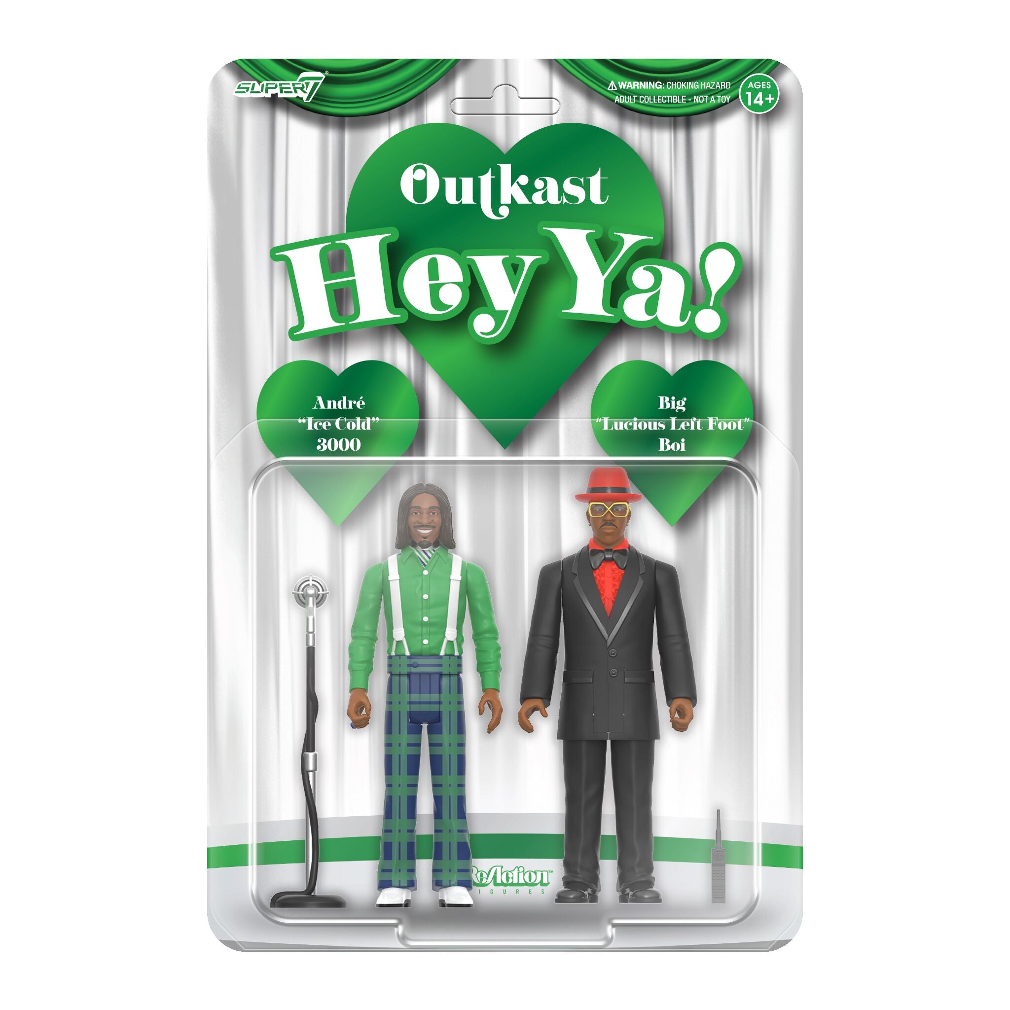 OutKast ReAction Figures Wave 04 - OutKast (Hey Ya!)
