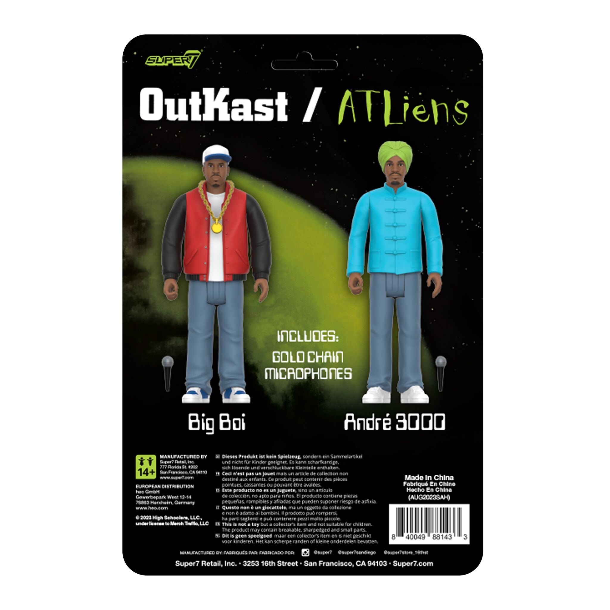 OutKast ReAction Figures Wave 01 - OutKast (ATLiens)