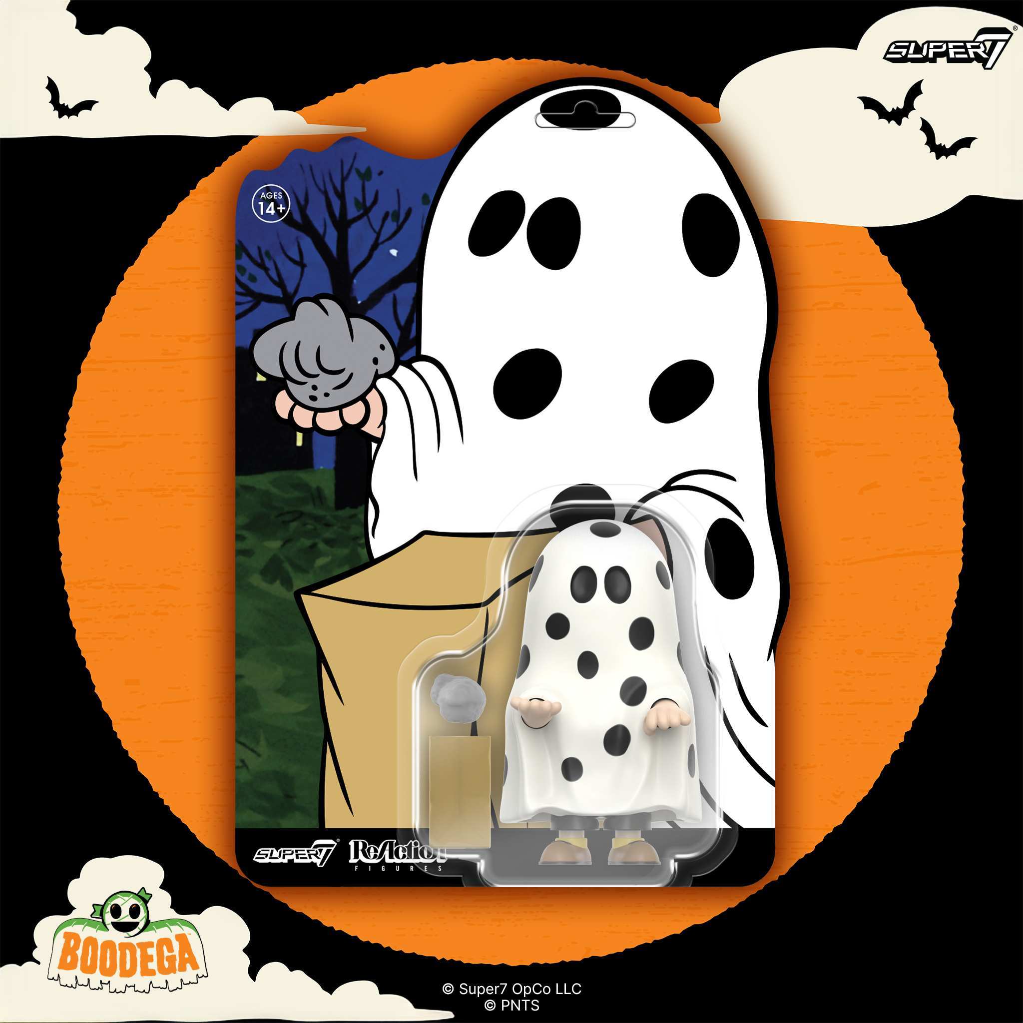 Peanuts ReAction Figures - Charlie Brown (Ghost Sheet)