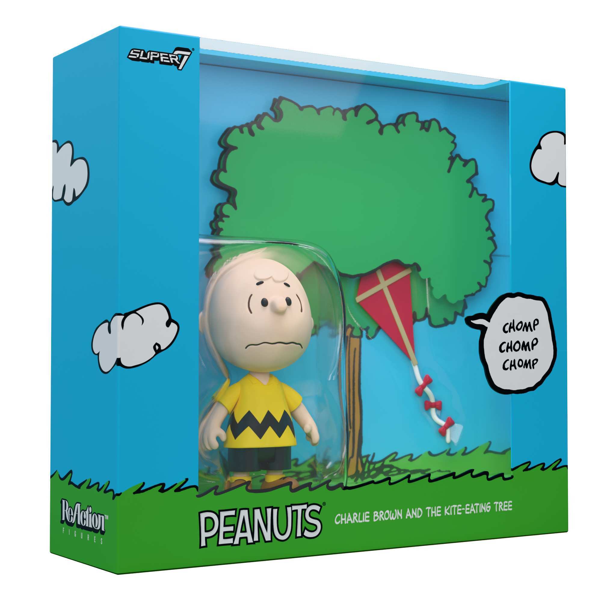 Peanuts ReAction Figures - Charlie Brown and the Kite-Eating Tree (Diorama Box)