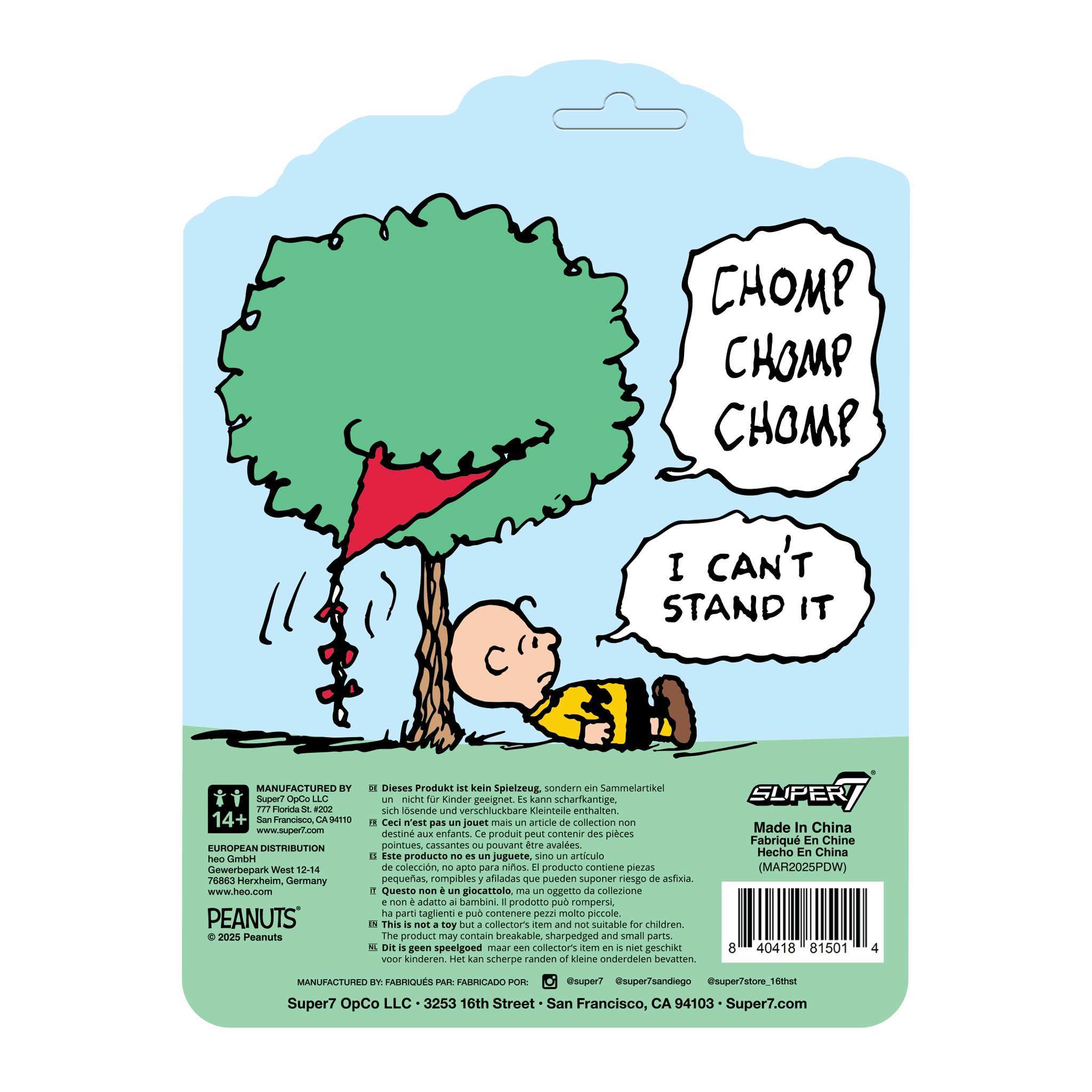 Peanuts ReAction Figures - Charlie Brown and the Kite-Eating Tree (Comic Panel)