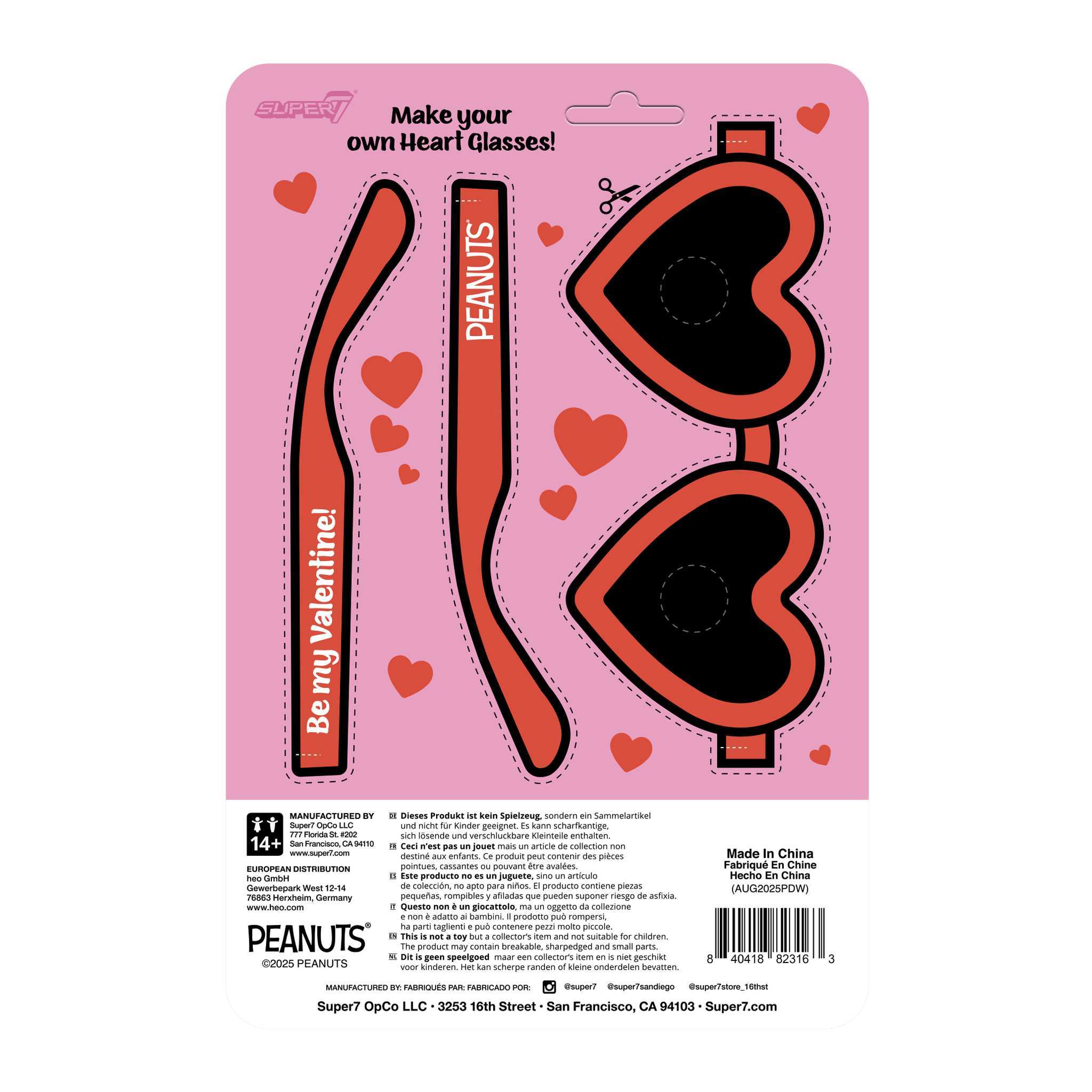 Peanuts ReAction Figures - Snoopy (Heart Eyes)