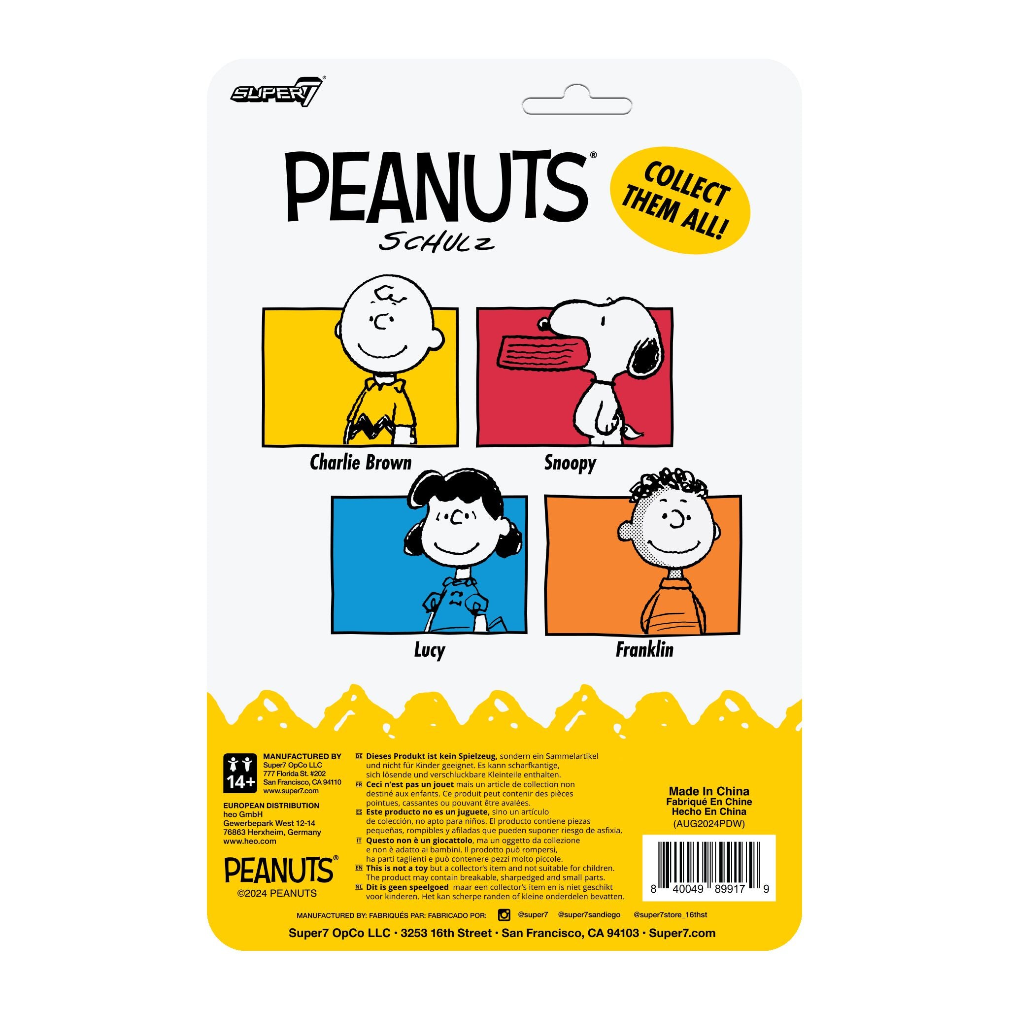 Peanuts ReAction Figures Wave 07 - Charlie Brown