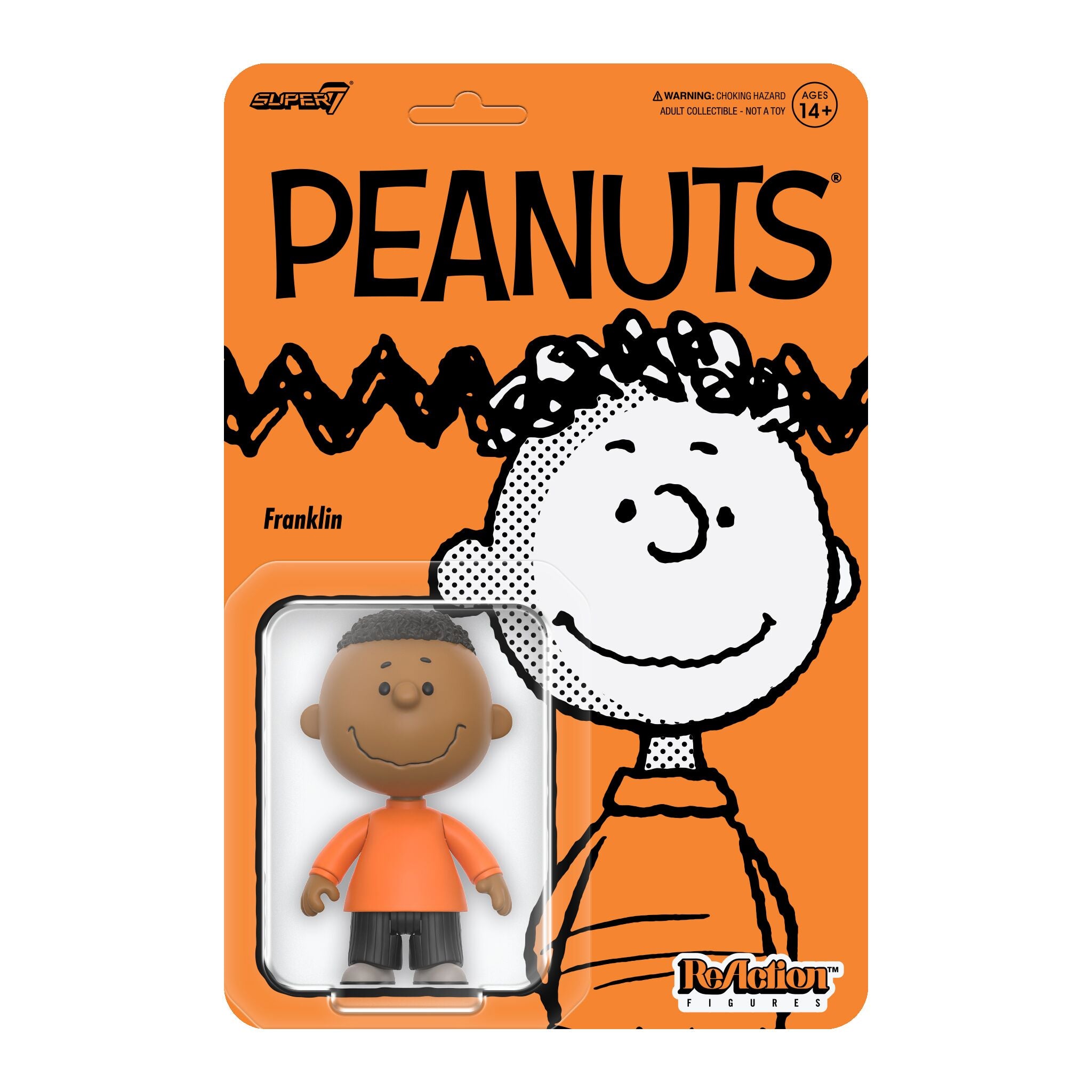 Peanuts ReAction Figures Wave 07 - Charlie Brown, Snoopy, Lucy, & Franklin