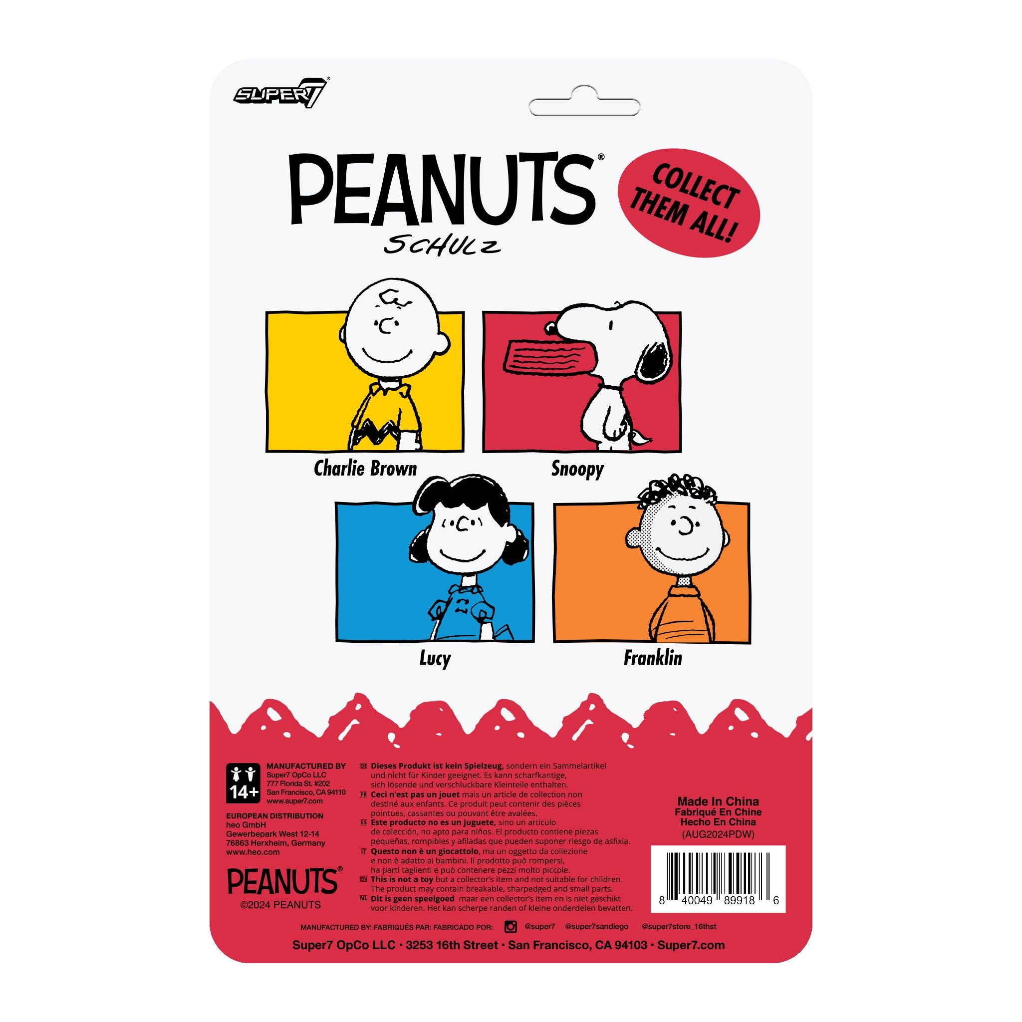 Peanuts ReAction Figures Wave 07 - Snoopy
