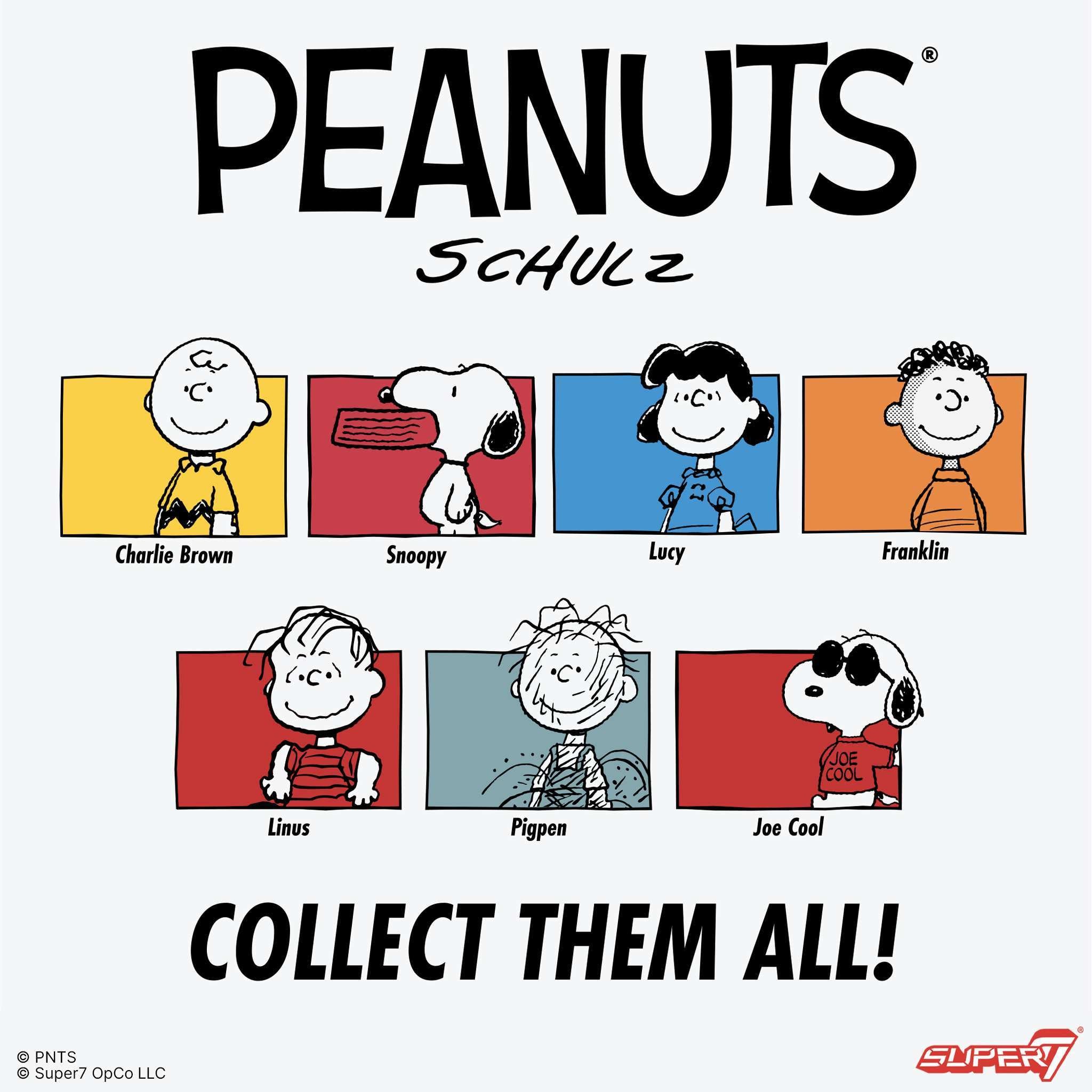 Peanuts ReAction Figures Wave 08 - Joe Cool, Linus & Pigpen