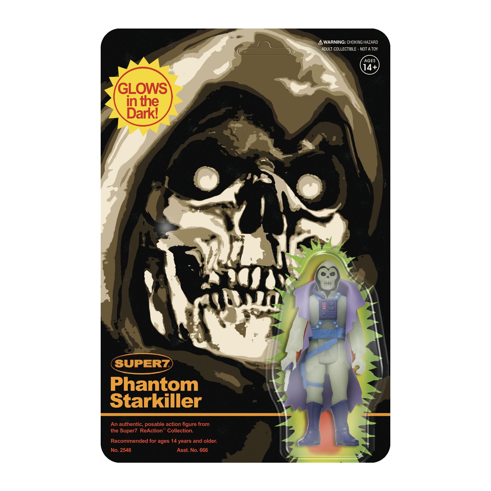Phantom Starkiller ReAction Figures - Phantom Starkiller (Monster Glow)
