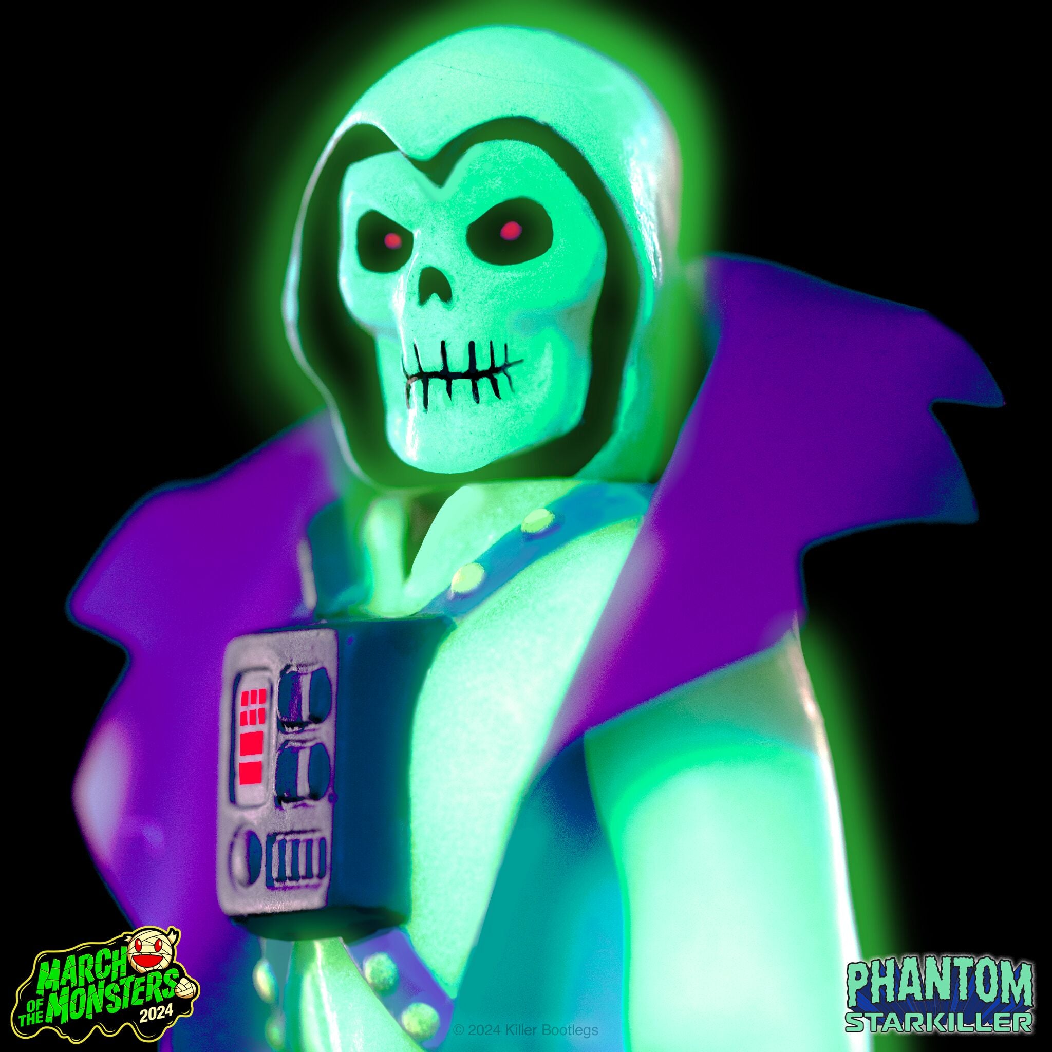 Phantom Starkiller ReAction Figures - Phantom Starkiller (Monster Glow)