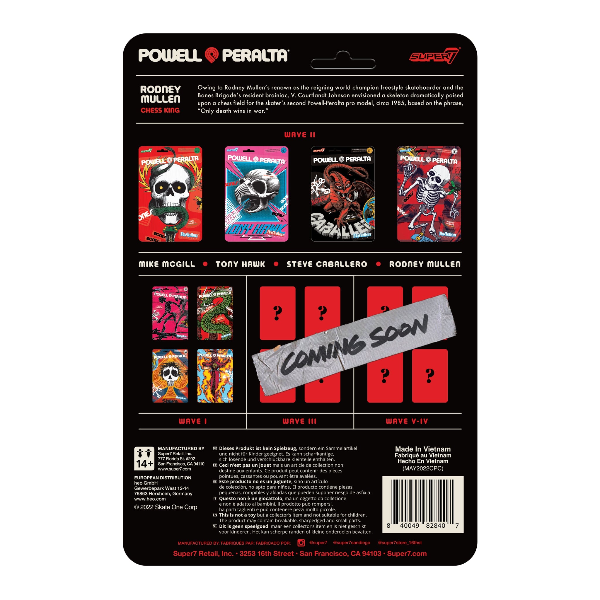 Powell-Peralta ReAction Figure Wave 2 - Rodney Mullen