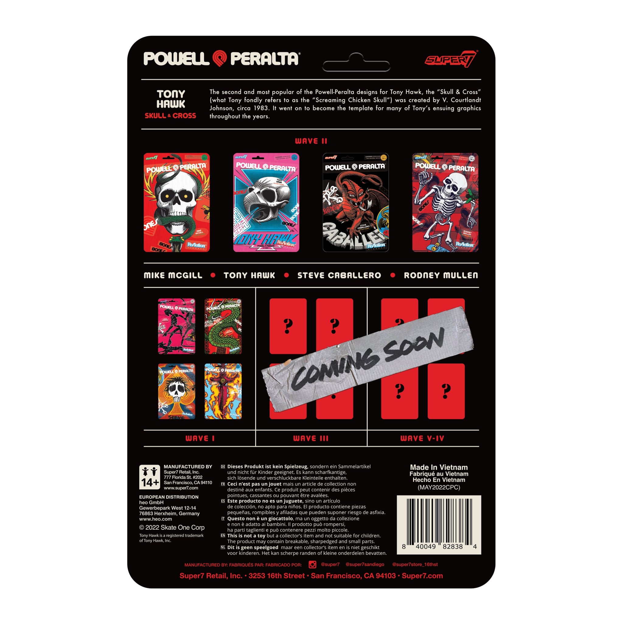 Powell-Peralta ReAction Figure Wave 2 - Tony Hawk