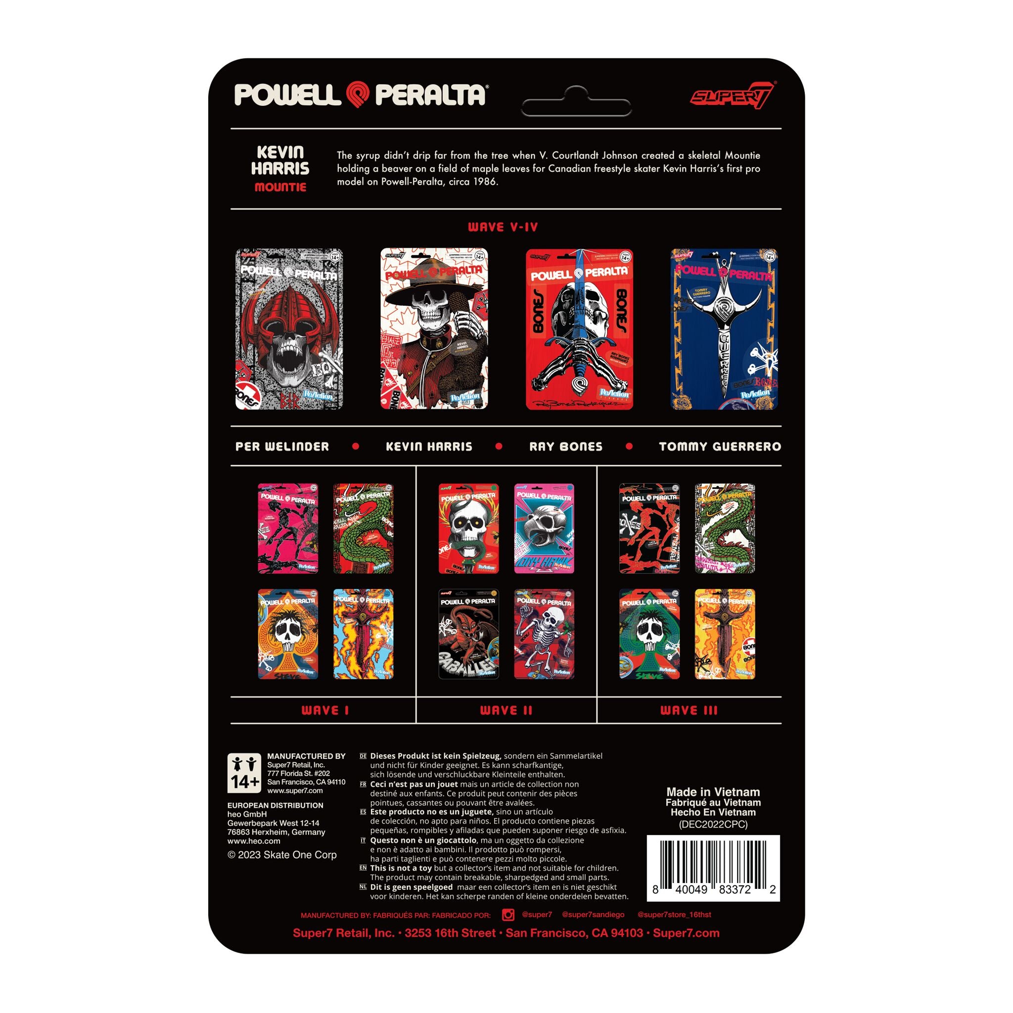 Powell-Peralta ReAction Figures Wave 04 - Kevin Harris