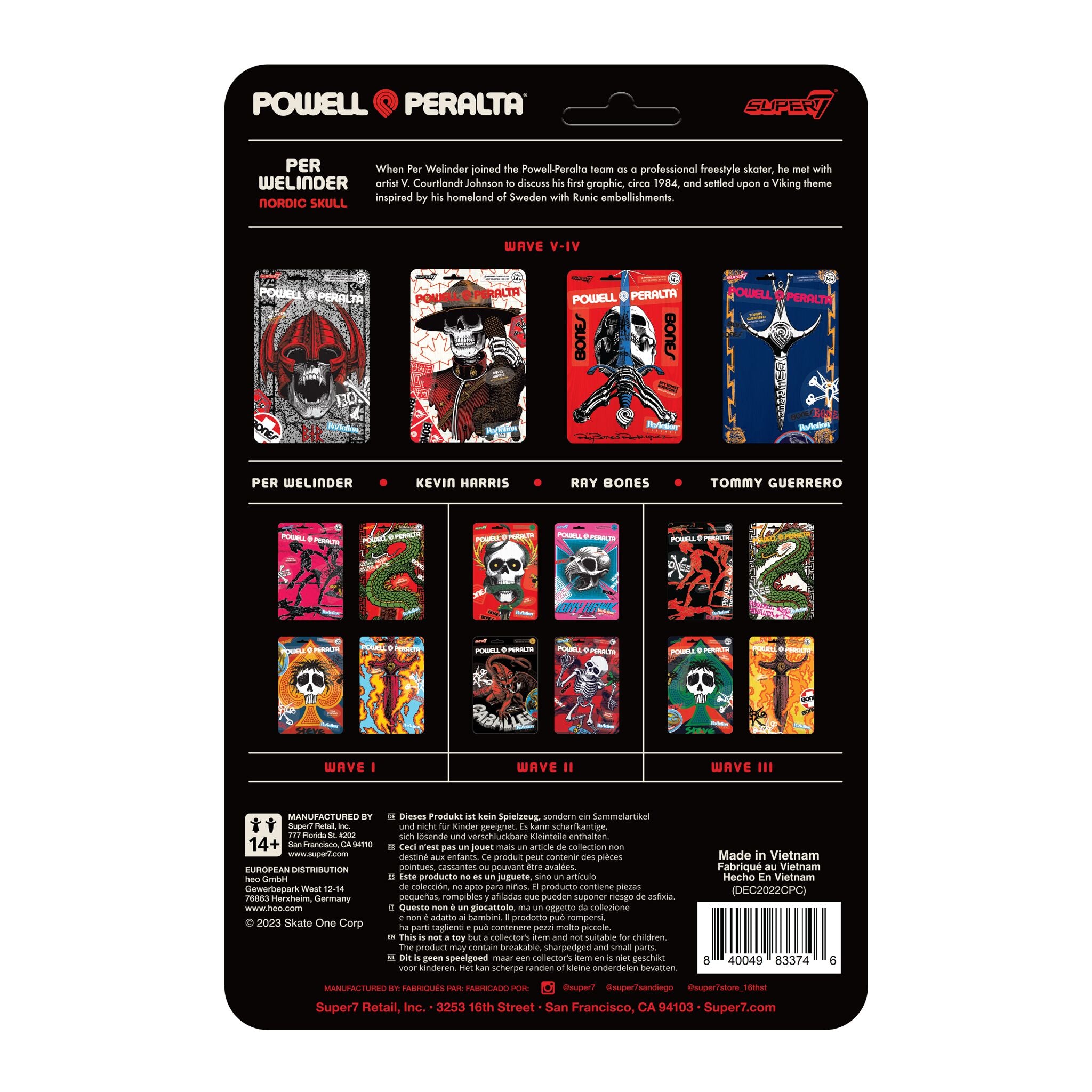 Powell-Peralta ReAction Figures Wave 04 - Per Welinder