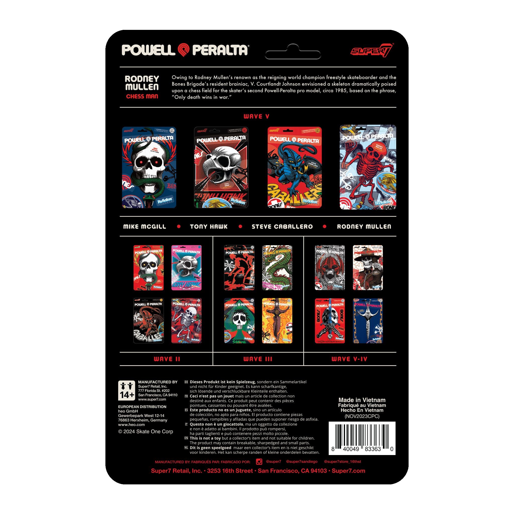 Powell-Peralta ReAction Figures Wave 05 - Rodney Mullen
