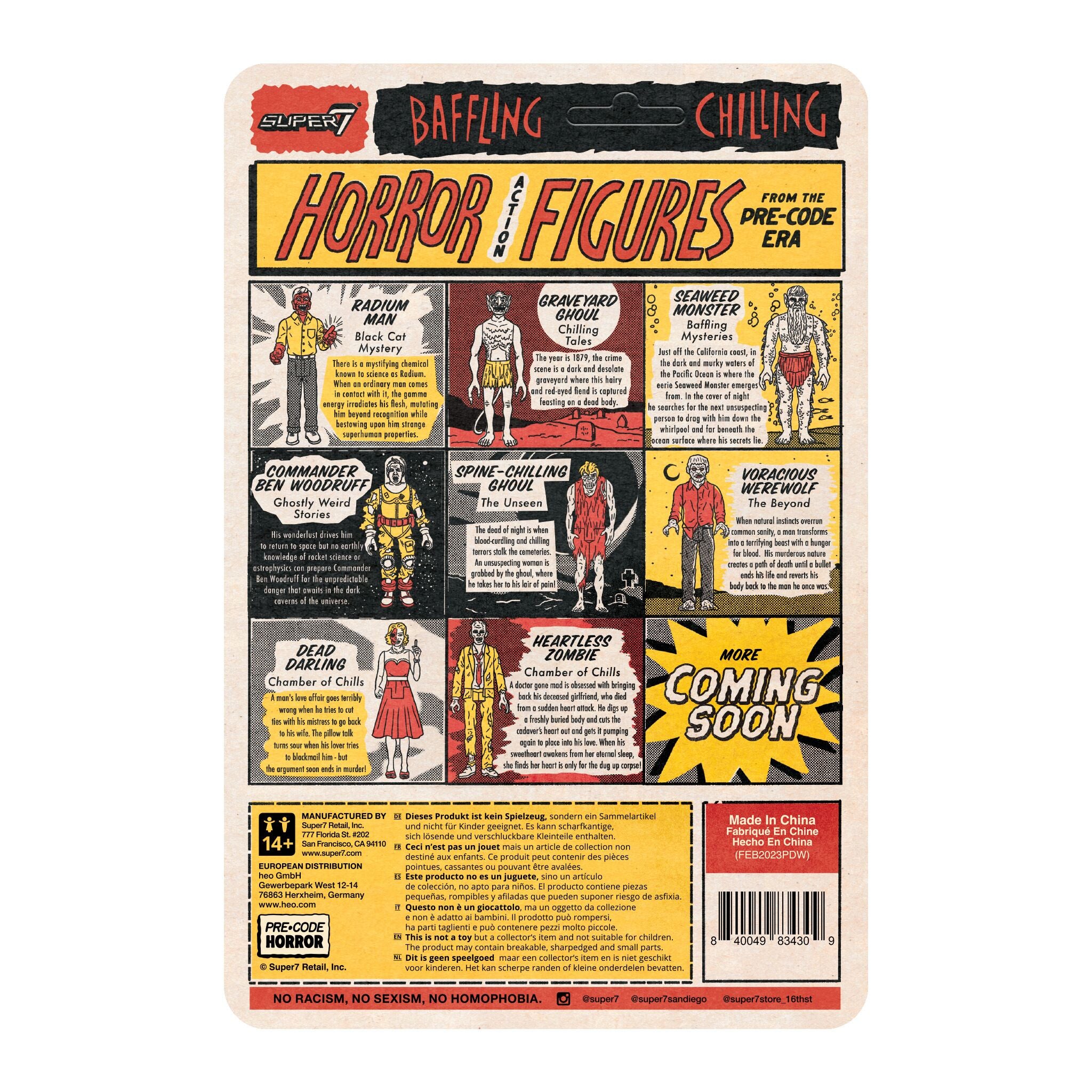 Pre-Code Horror ReAction Figures Wave 02 - Unseen 9 - Spine-Chilling Ghoul