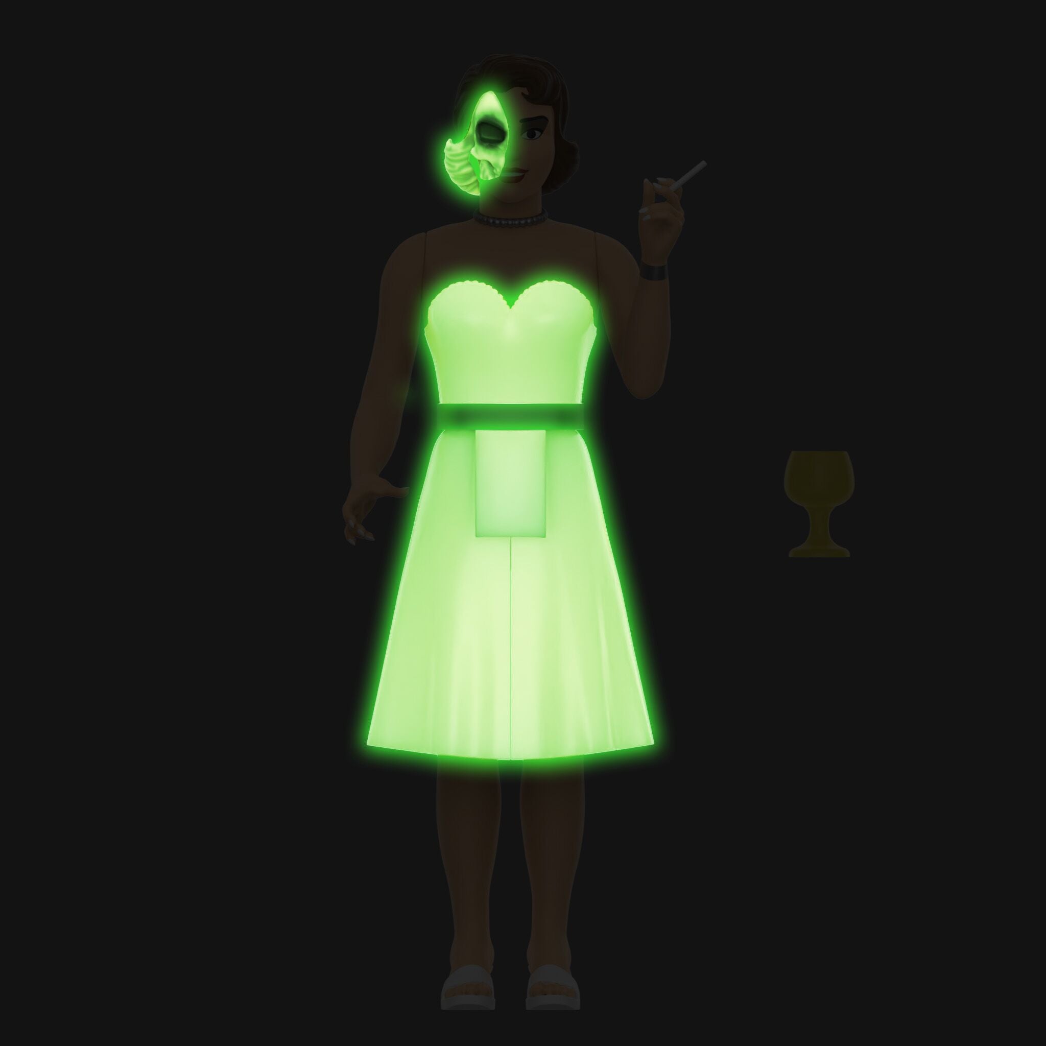 Pre-Code Horror ReAction Figures Wave 04 - Chamber Of Chills 19 - Dead Darling (Glow)