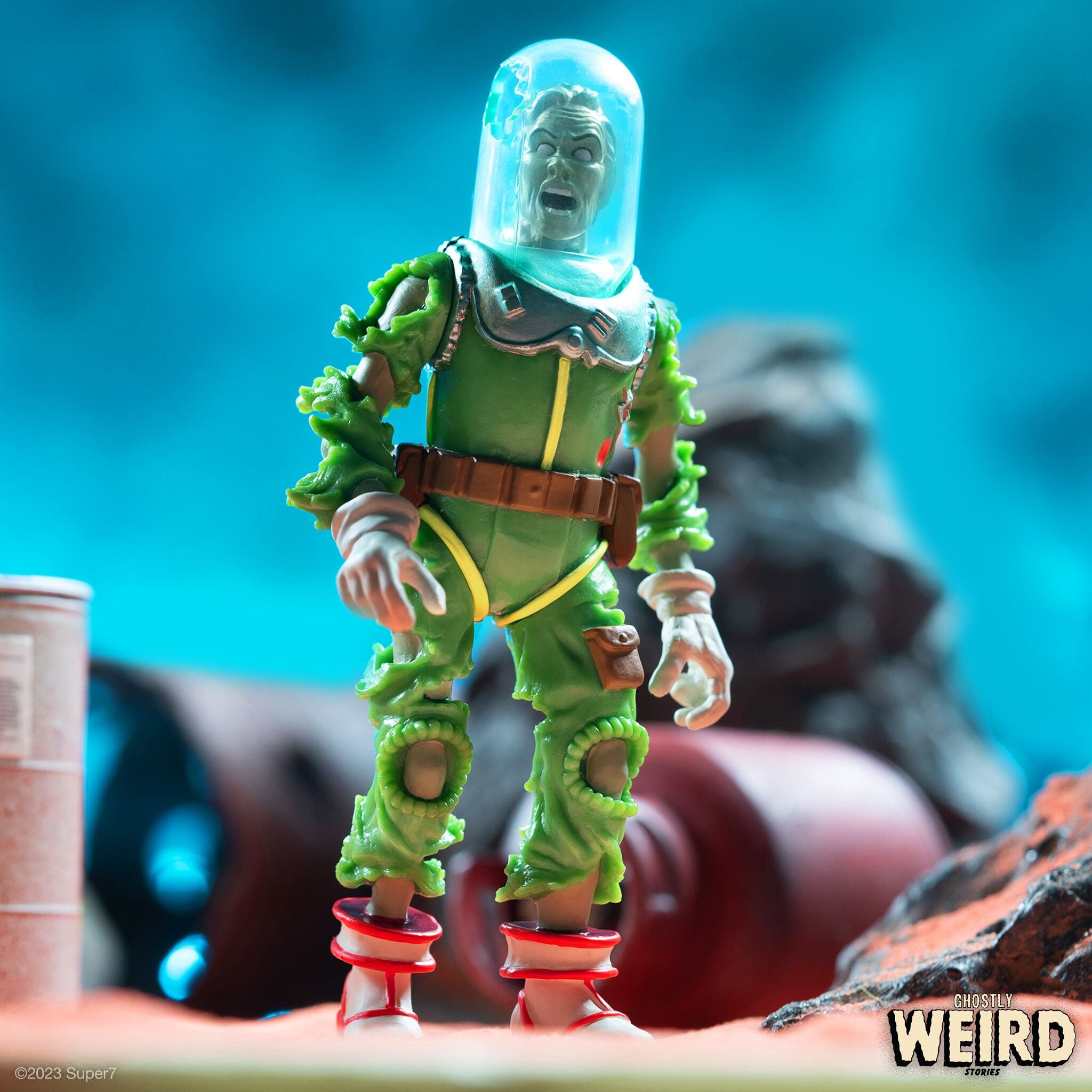 Pre-Code Horror ReAction Wave 1 - Ghostly Weird Stories - Commander Ben Woodruff