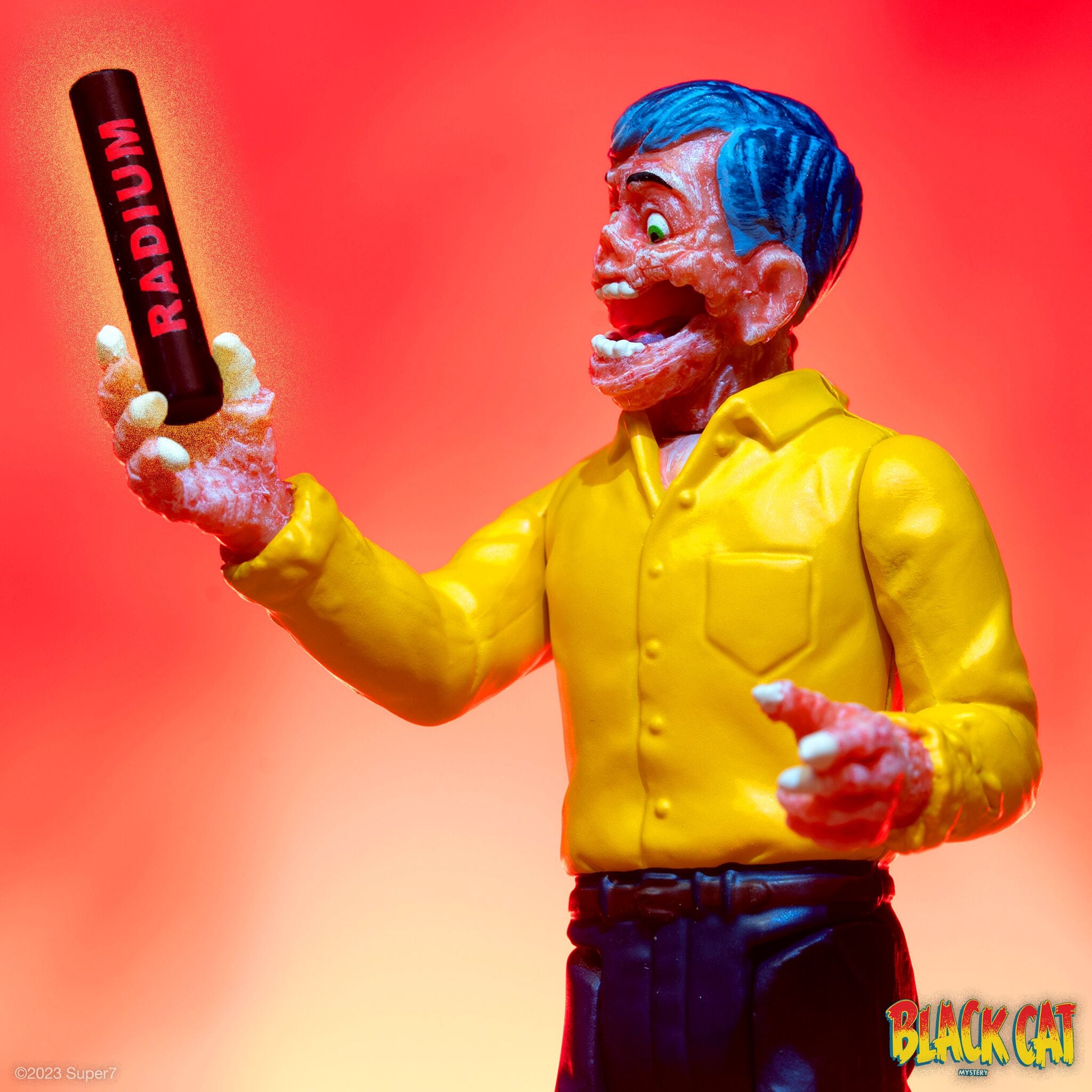 Pre-Code Horror ReAction Wave 1 - Black Cat Mystery - Radium Man