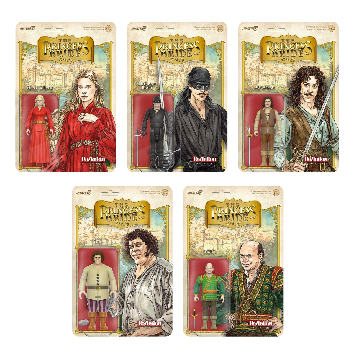 The Princess Bride ReAction Figures Wave 1 - Set of 5 – Super7