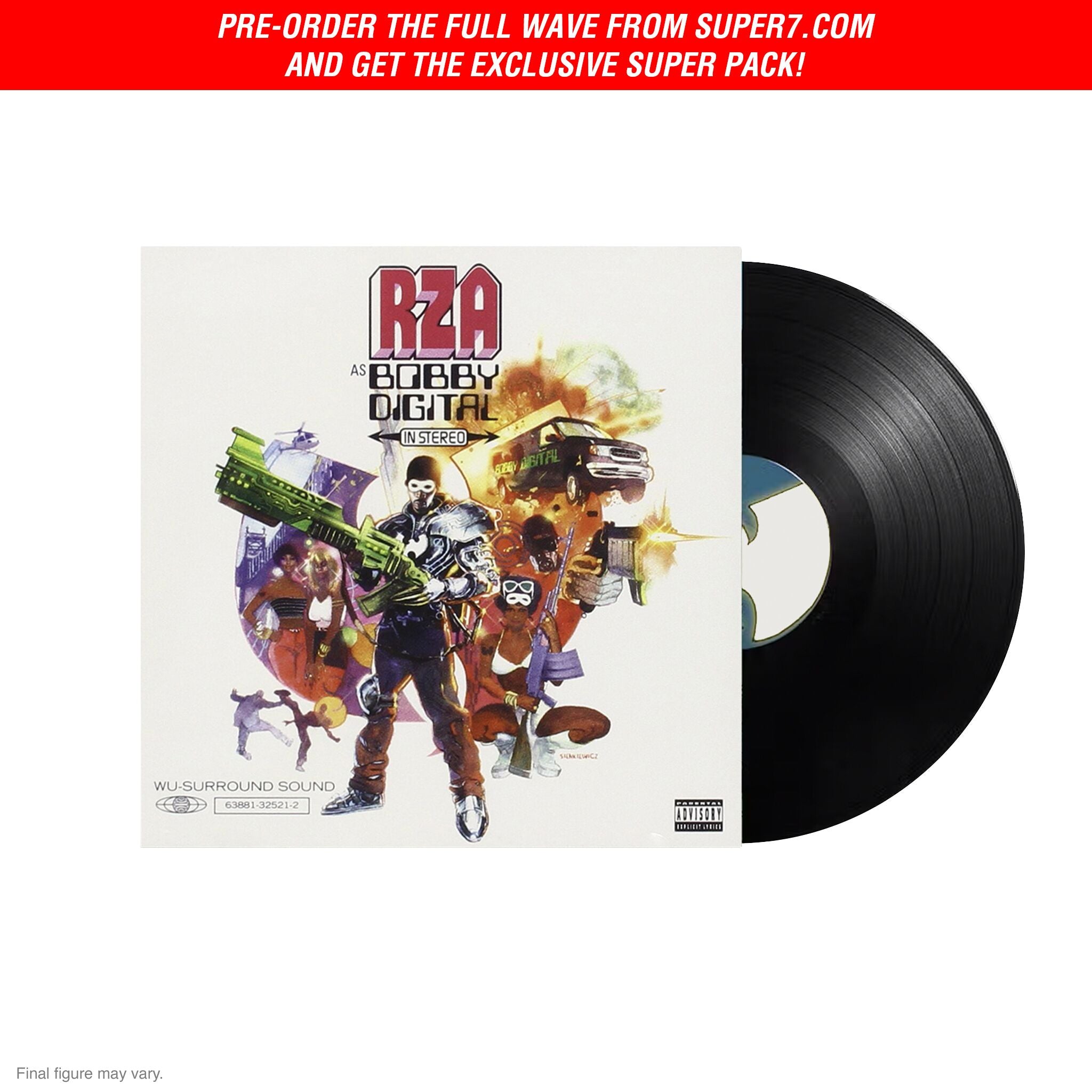 RZA ULTIMATES! Wave 01 - Bobby Digital (w/ Super Pack)