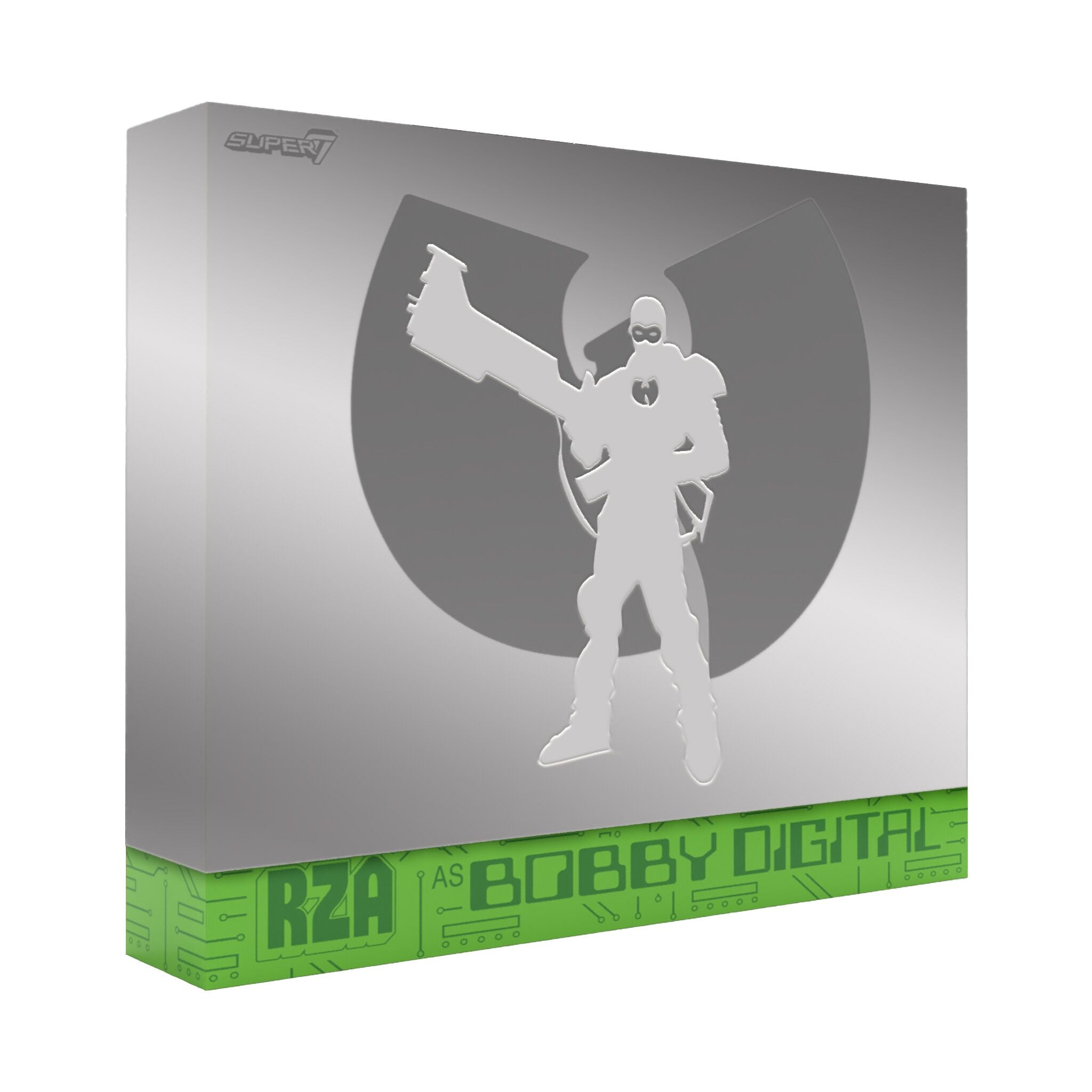 Bobby Digital ReAction Figures Wave 03 - Bobby Digital (Metallic Silver w/ 45 Adaptor)